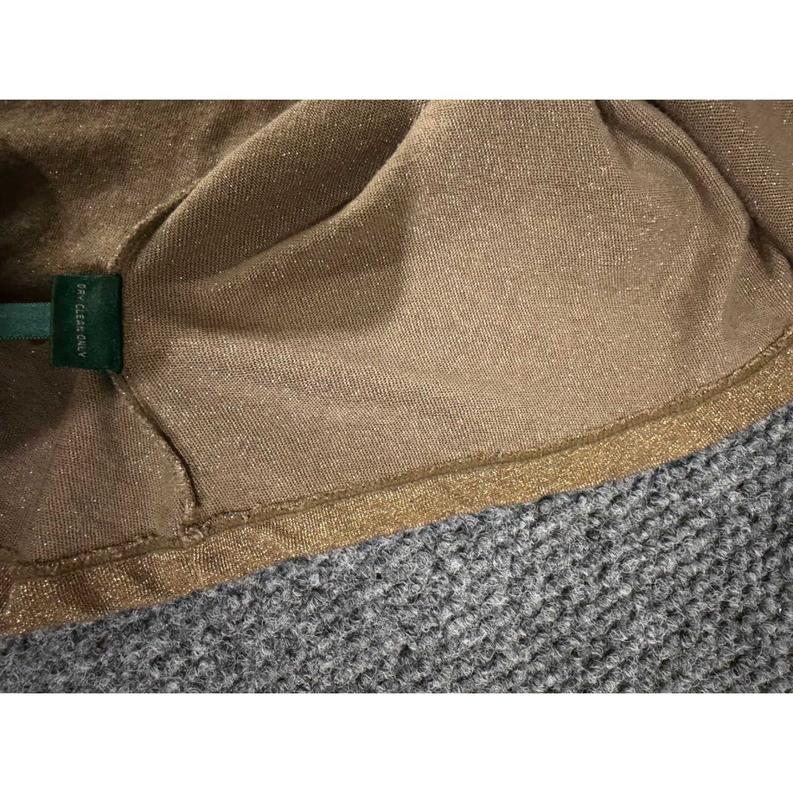 Ralph Lauren VINTAGE Sorry, no; but original says Not Vintage. Size L / US 10 / IT 46 - 3 Thumbnail