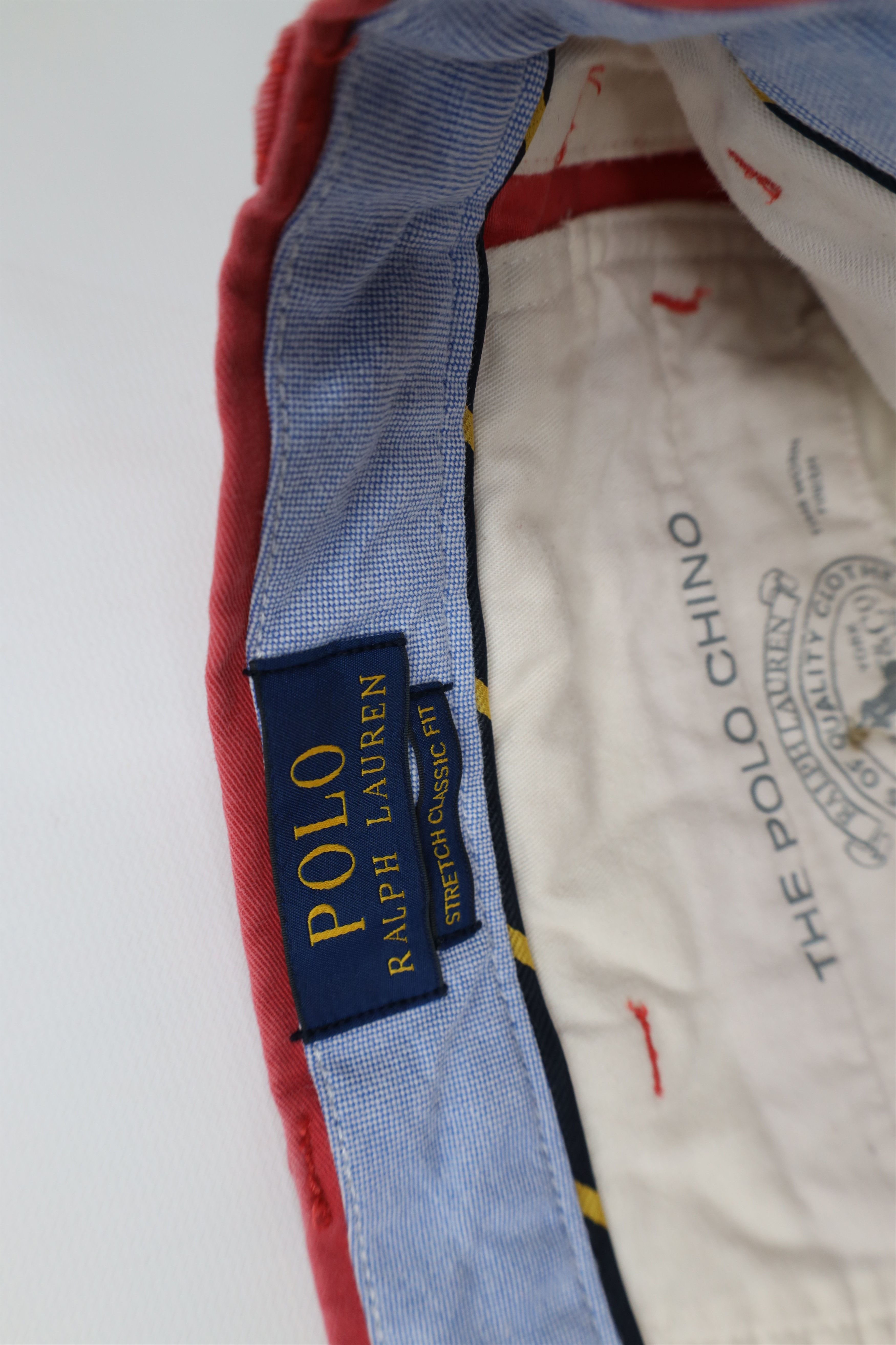 Polo Ralph Lauren Vintage Ralph Lauren Sports All Over Print Chino Shorts Red Size US 38 / EU 54 - 7 Thumbnail