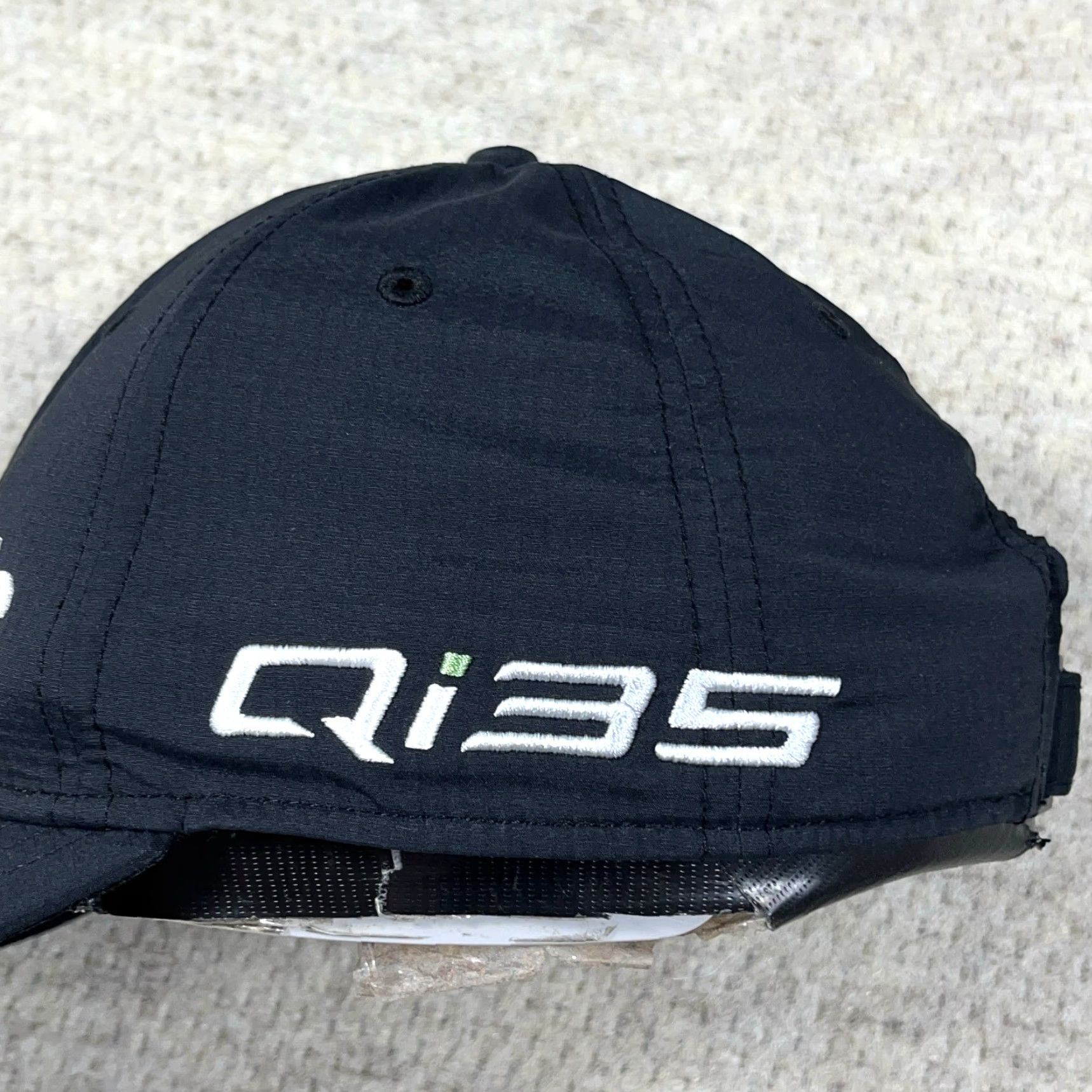 TaylorMade TaylorMade Hat Cap Baseball Adjustable Black White TP5 Qi35 Performance Adult Mens One Size Jersey Polyester Solid Classic Logo Outdoor Sports Cap Size ONE SIZE - 5 Thumbnail