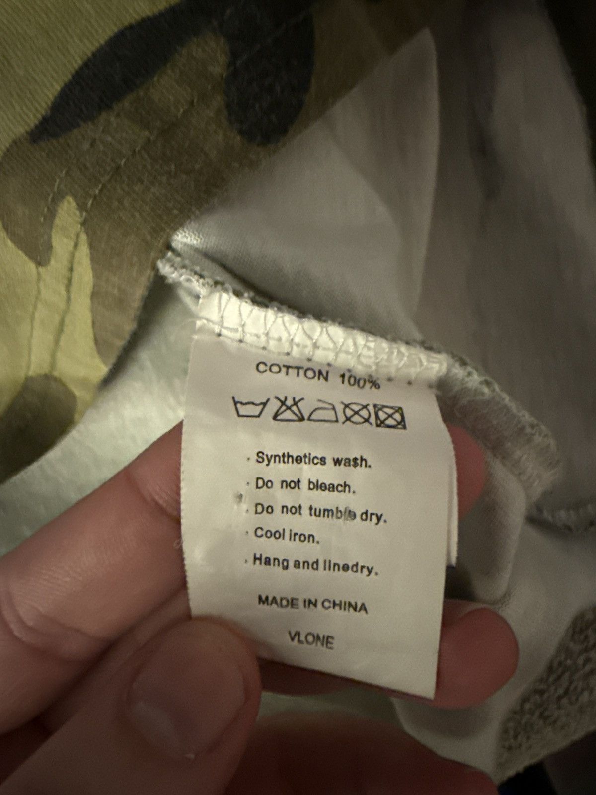 Vlone VLONE-FRIENDS-Camo Long Sleeve Size US L / EU 52-54 / 3 - 4 Thumbnail