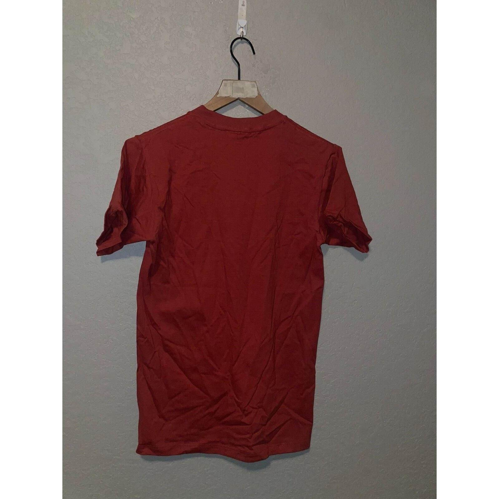 Jerzees Vintage Montana Big Sky Country Shirt Red Tee 90s VTG Small Size US S / EU 44-46 / 1 - 7 Thumbnail