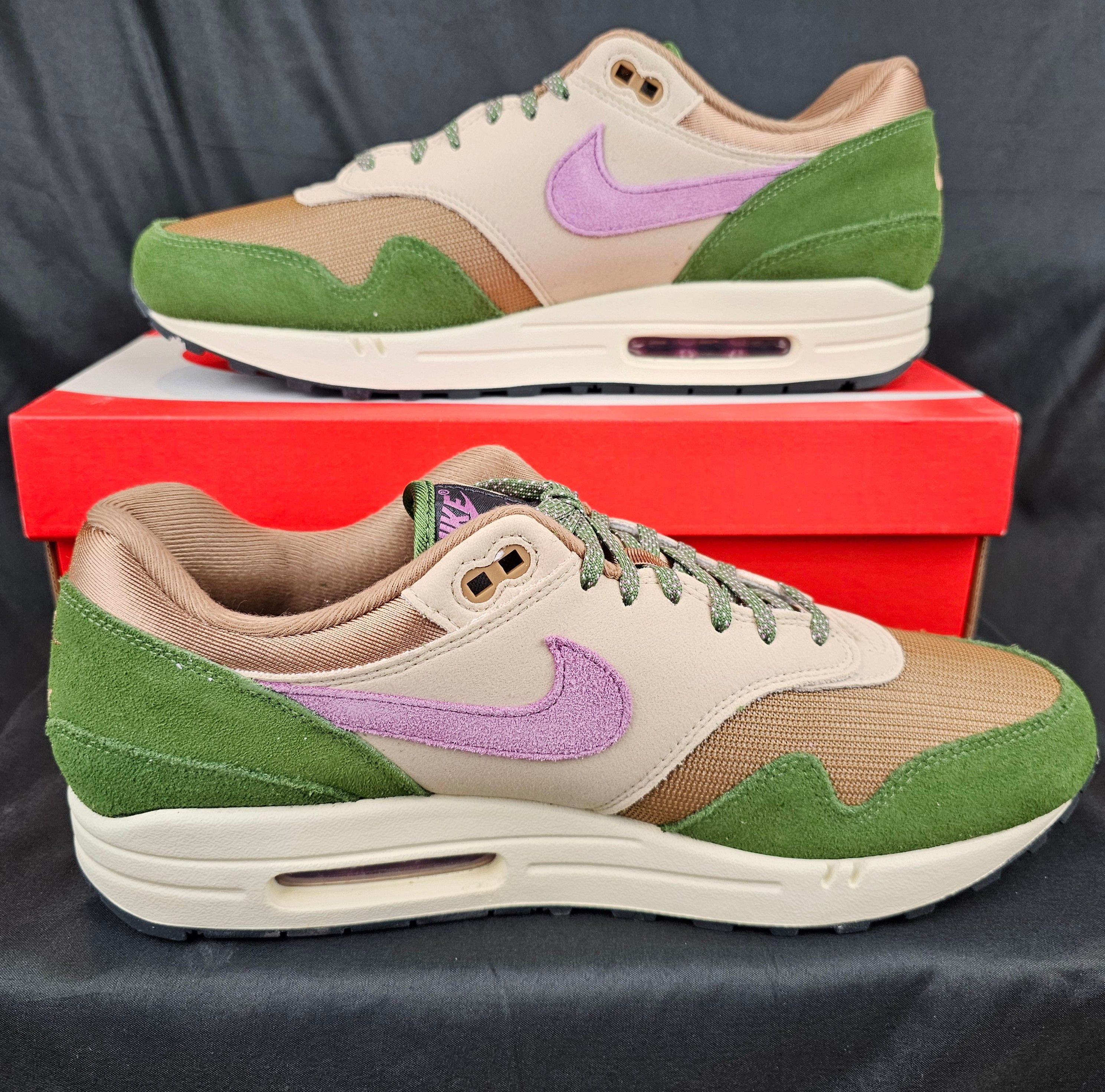 Nike Nike Air Max 1 SH Treeline Green Men's Size 12 US BRAND NEW Size US 12 / EU 45 - 2 Thumbnail