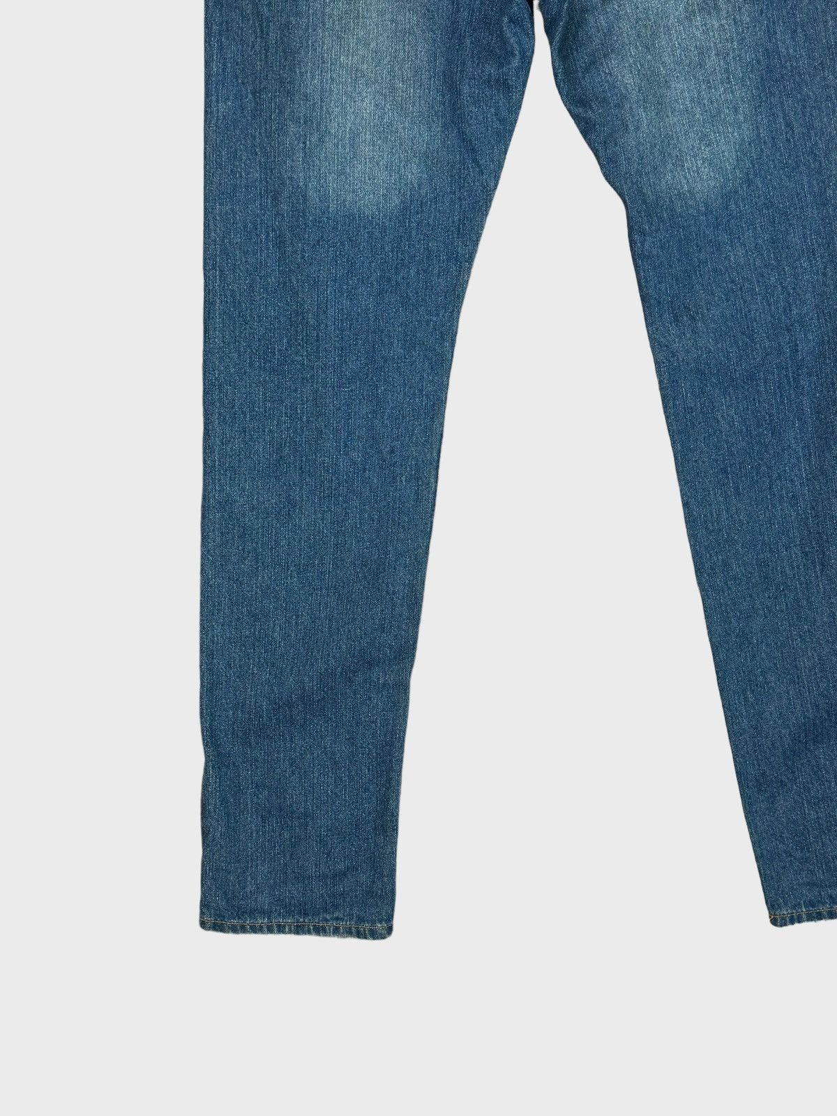 Designer × Japanese Brand BLUE MOON BLUE Patchwork 6 Pocket Distressed Denim Pants Size US 31 - 13 Thumbnail