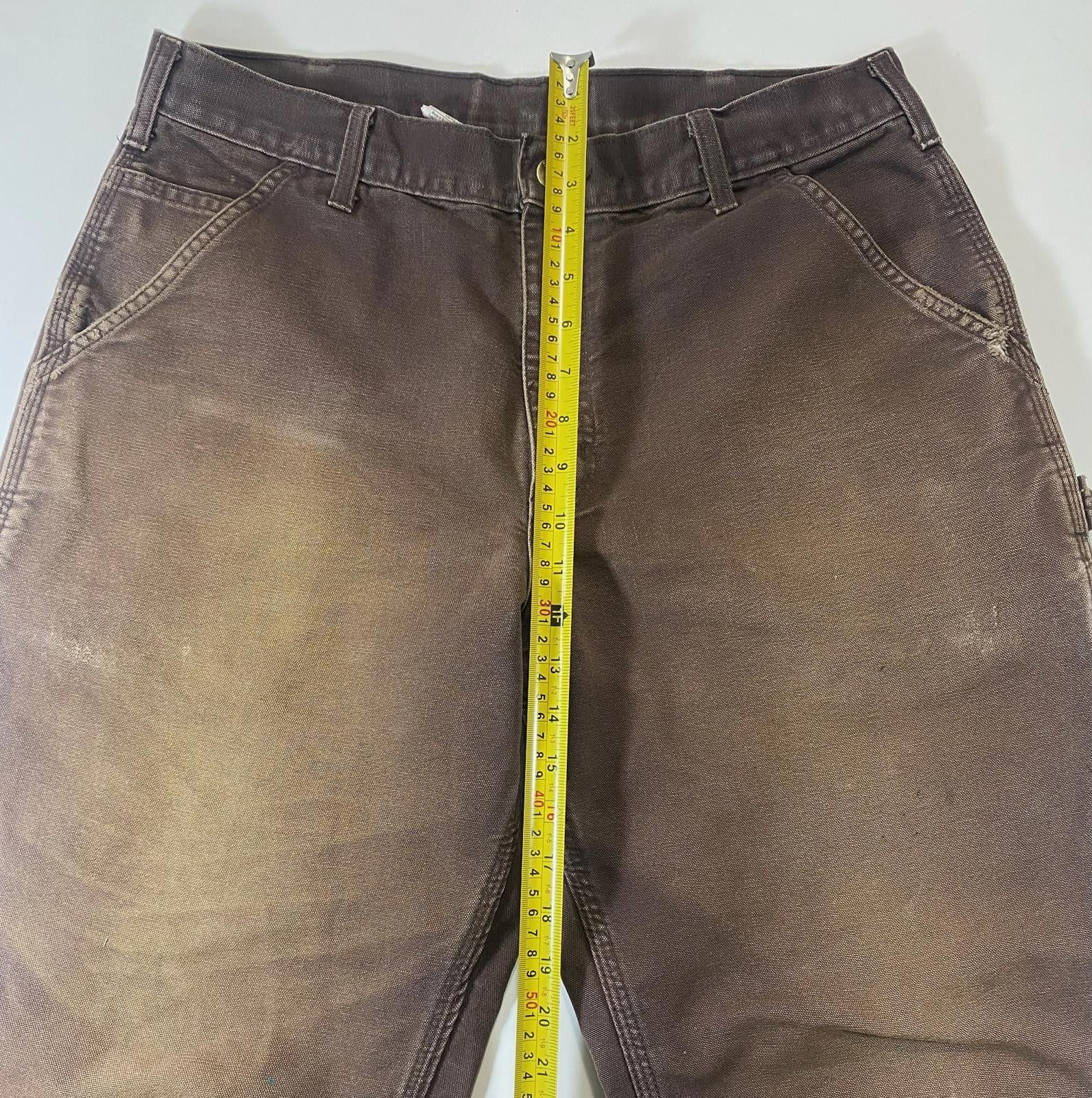 Unknown London Vintage Brown Carhartt Workwear Pants 34 Size US 34 / EU 50 - 2 Thumbnail