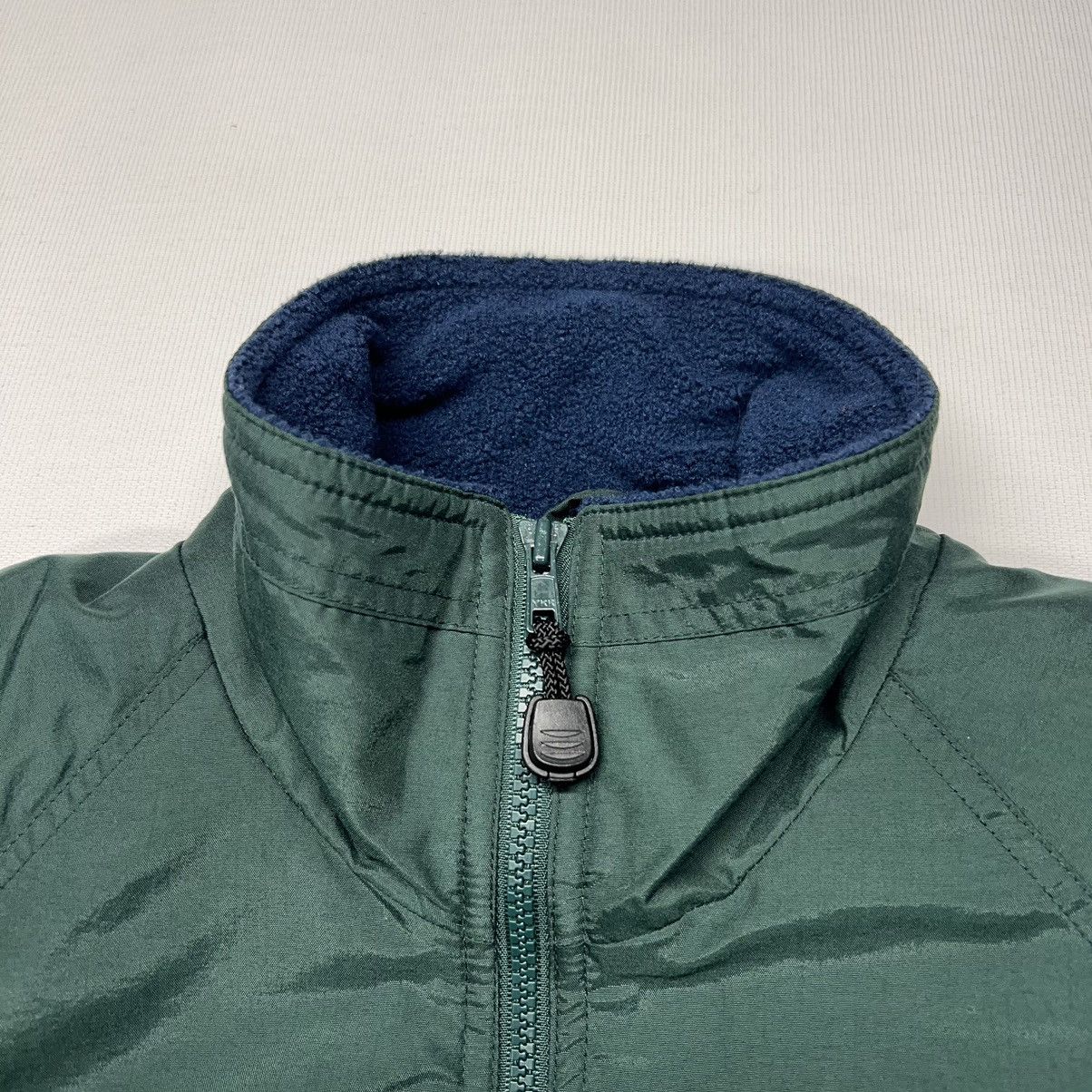 Other Luna Pier Jacket Green Nylon Bomber Full Zip Fleece Lined Size US S / EU 44-46 / 1 - 3 Thumbnail