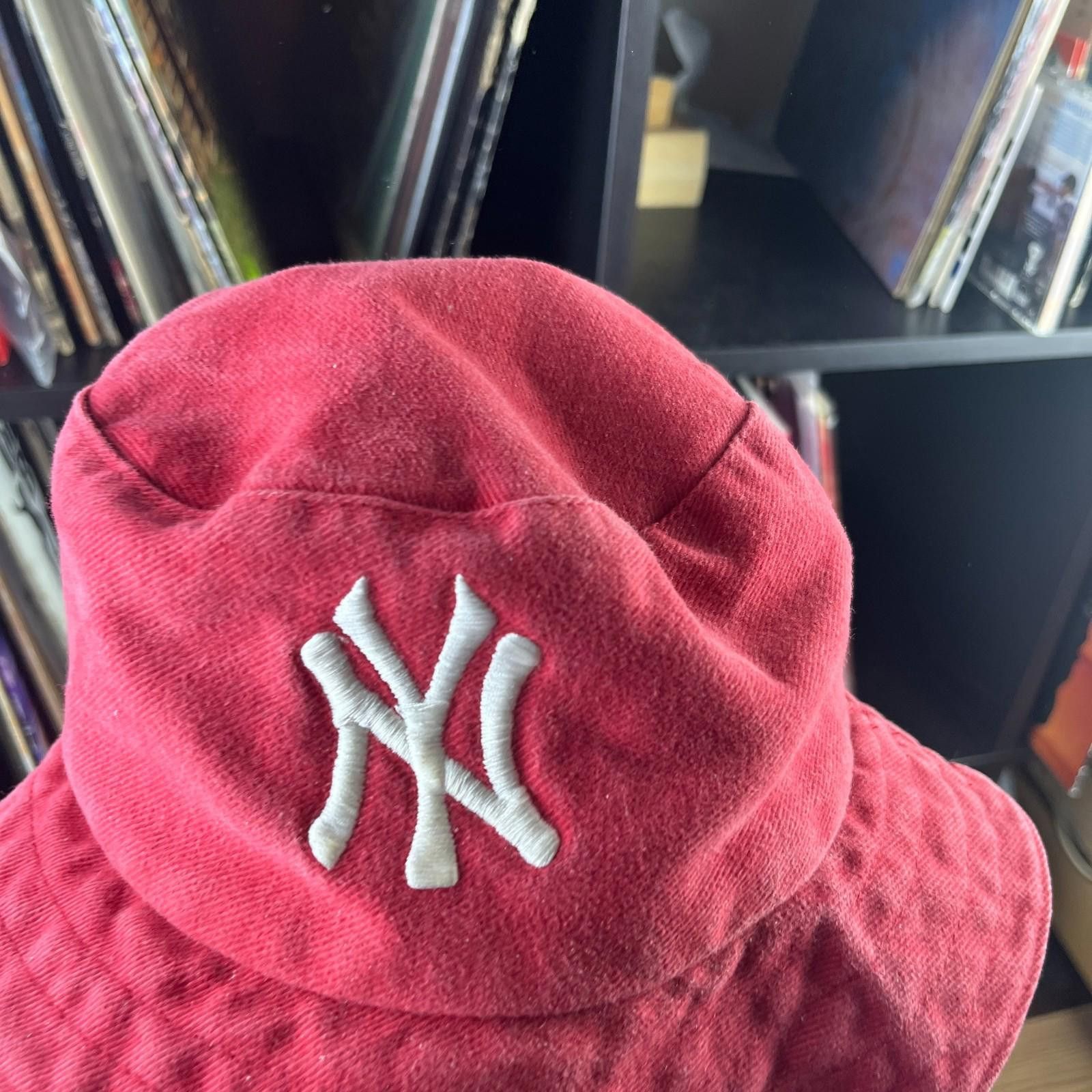 Other Vintage 90s New York Yankees Bucket Hat Made in USA Size ONE SIZE - 2 Thumbnail