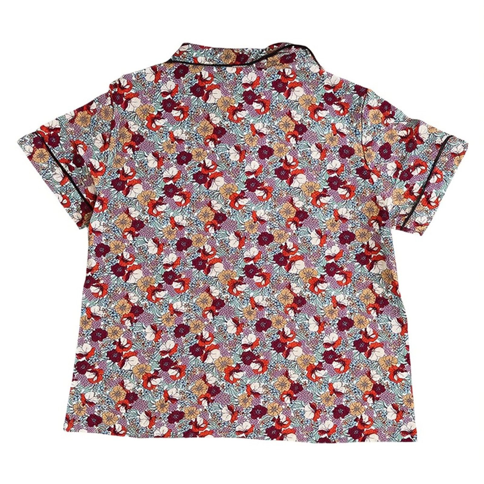 Jockey Lot 3 Jockey Multicolor Floral Soft Touch Luxe Pajama Top, L Size ONE SIZE - 6 Thumbnail