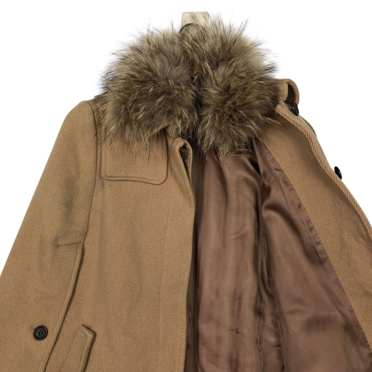 Japanese Brand 🔥VINTAGE WOOL CUPRA CLOAKS JOURNAL STANDARD FUR ISSEY MIYAKE Size US M / EU 48-50 / 2 - 15 Thumbnail