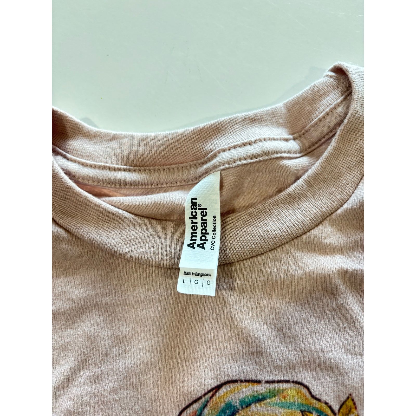 American Apparel Not A Morning Person T-shirt Beige Size L / US 10 / IT 46 - 3 Thumbnail