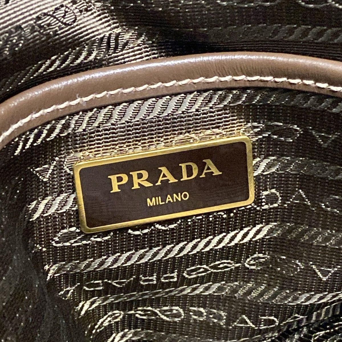 Prada PRADA Logo Tote Bag 1BA579 Size ONE SIZE - 12 Thumbnail