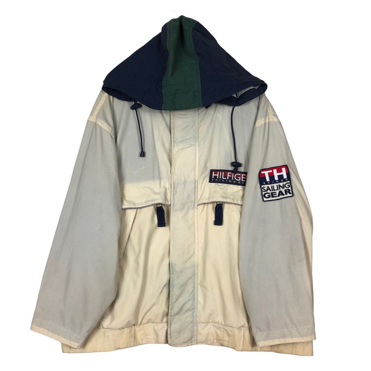 Japanese Brand 🔥90’s Vintage Tommy Hilfiger Sailing Gear Anorak Jacket Size US L / EU 52-54 / 3 - 3 Thumbnail