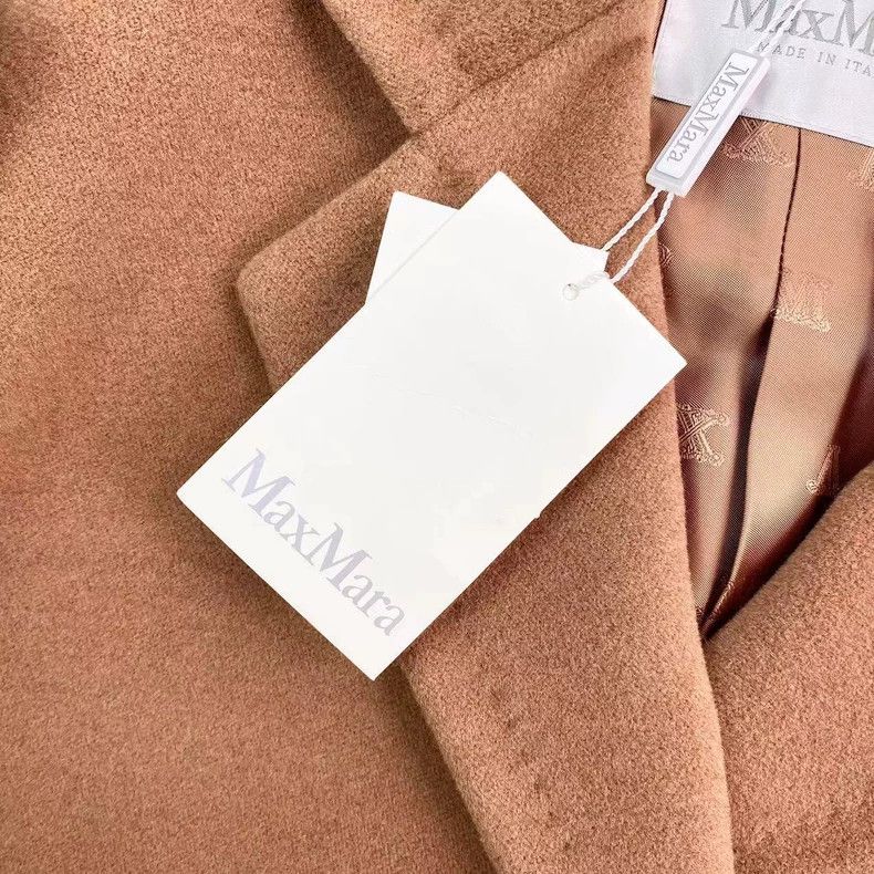 Max Mara Max Mara Classic Short 101801 Camel Coat Size XS / US 0-2 / IT 36-38 - 6 Thumbnail