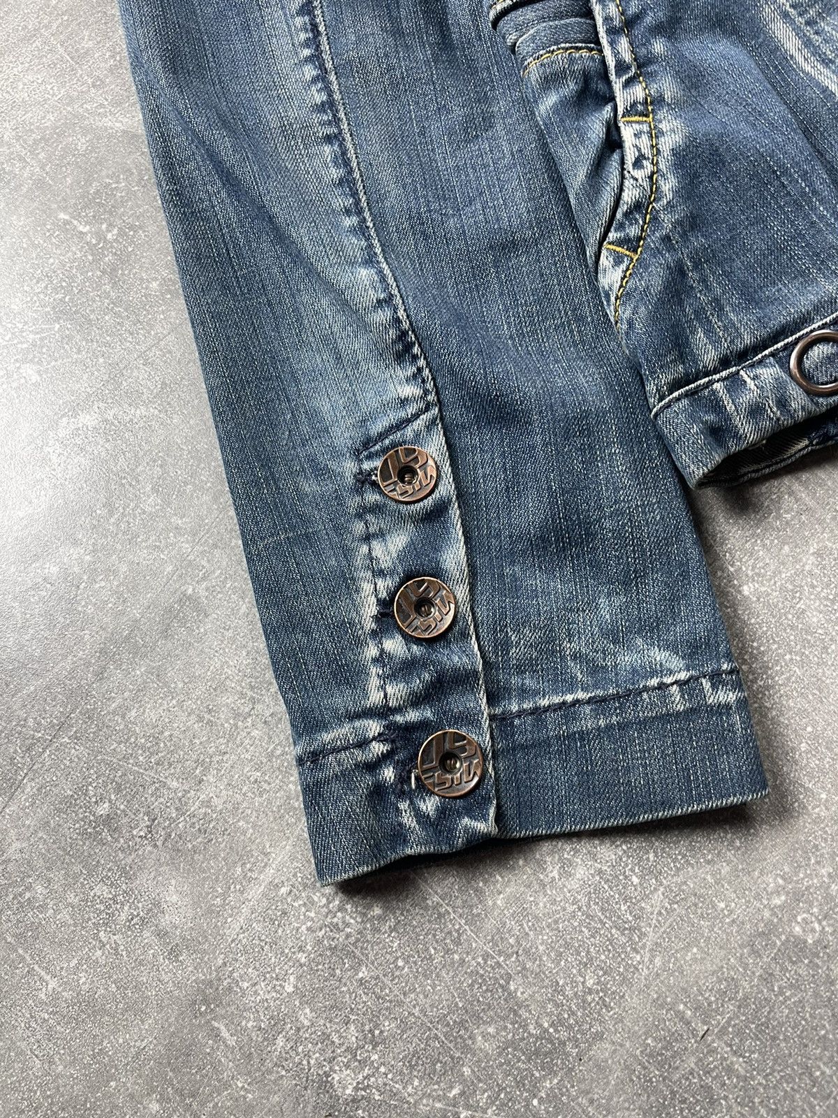 Miss Sixty Y2k Miss Sixty Luxury Vintage Denim Blazer Jacket Size M / US 6-8 / IT 42-44 - 11 Thumbnail