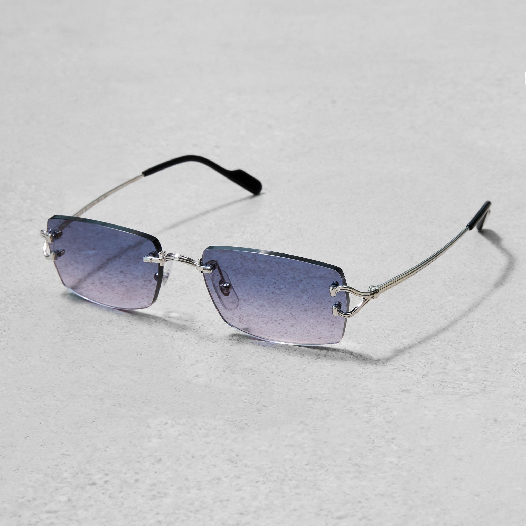 Cartier Lilac Smoke CARTIER CT0550S 003 Size ONE SIZE - 2 Thumbnail