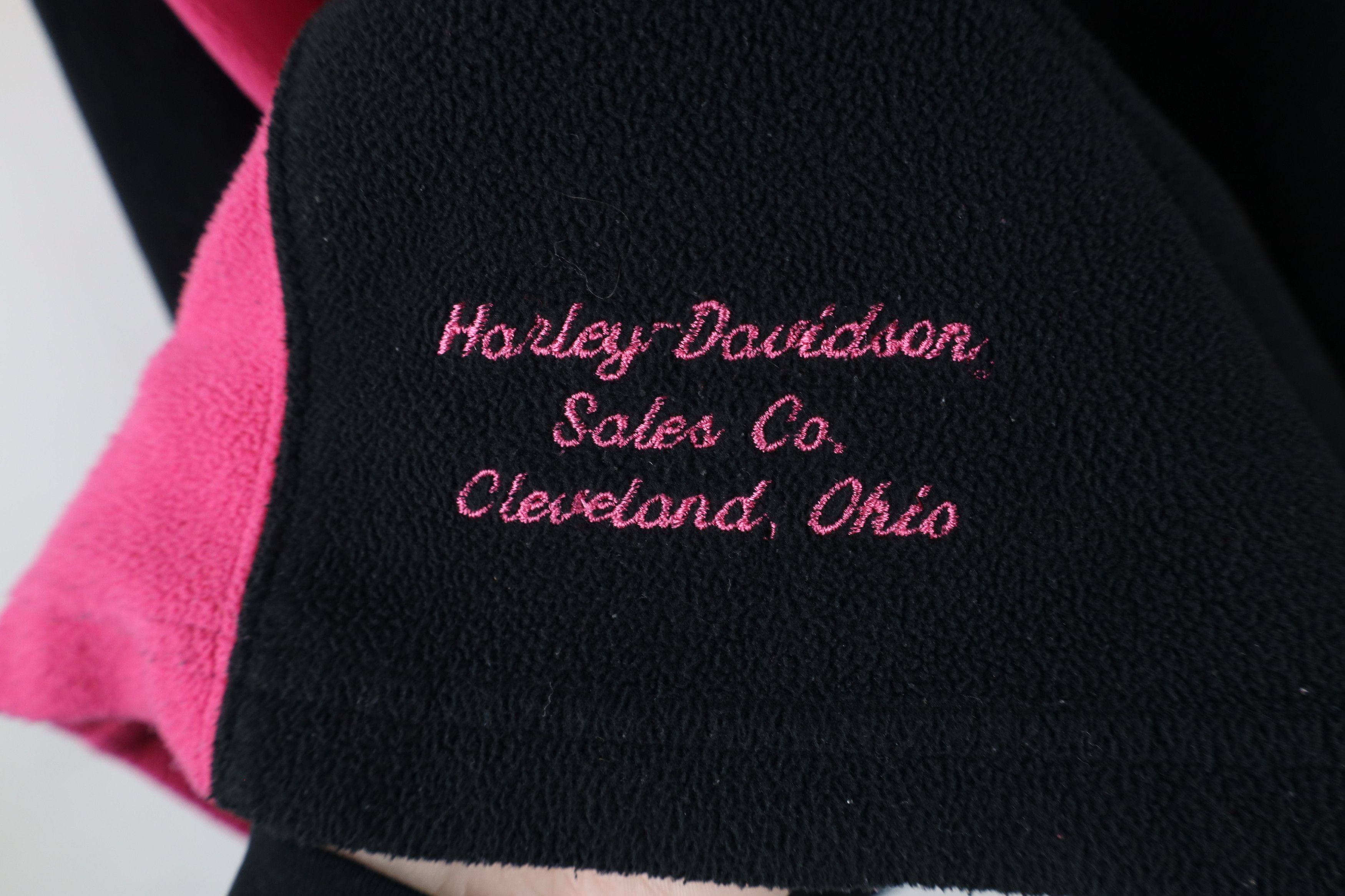 Harley Davidson × Vintage Vintage Harley Davidson Half Zip Fleece Pullover Sweater Size XXL / US 16-18 / IT 52-54 - 7 Thumbnail