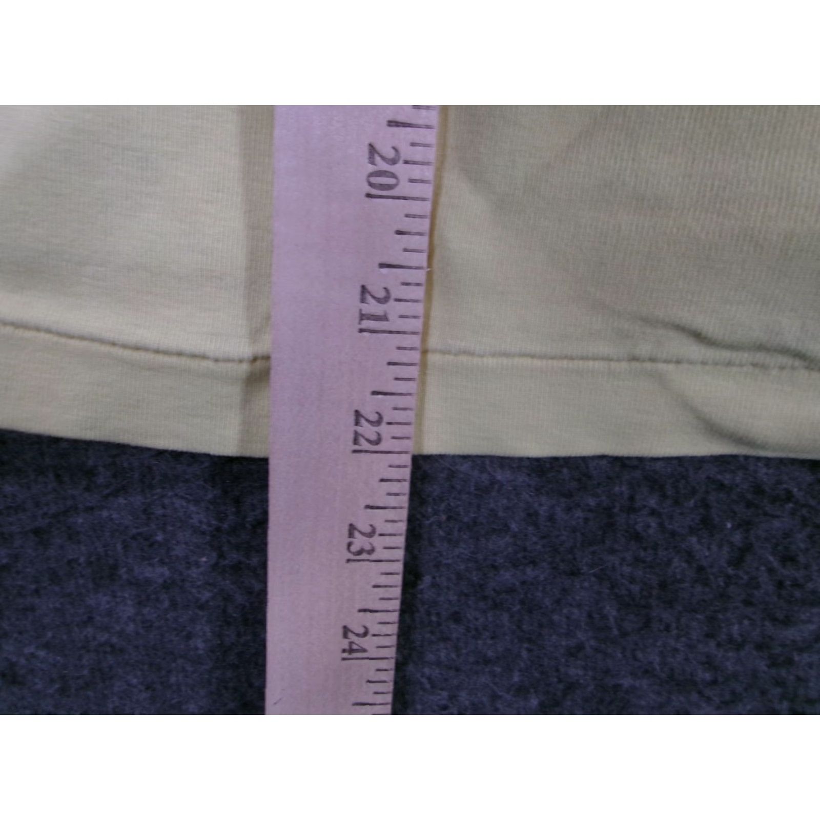 Vintage Lemon Turtleneck Womens S Yellow Long Sleeve Cotton Mock Neck Top Lightweight Blouse Slim 100% Cotton Ribbed Cuffs Classic/Fitted Sleeve Size S / US 4 / IT 40 - 5 Thumbnail