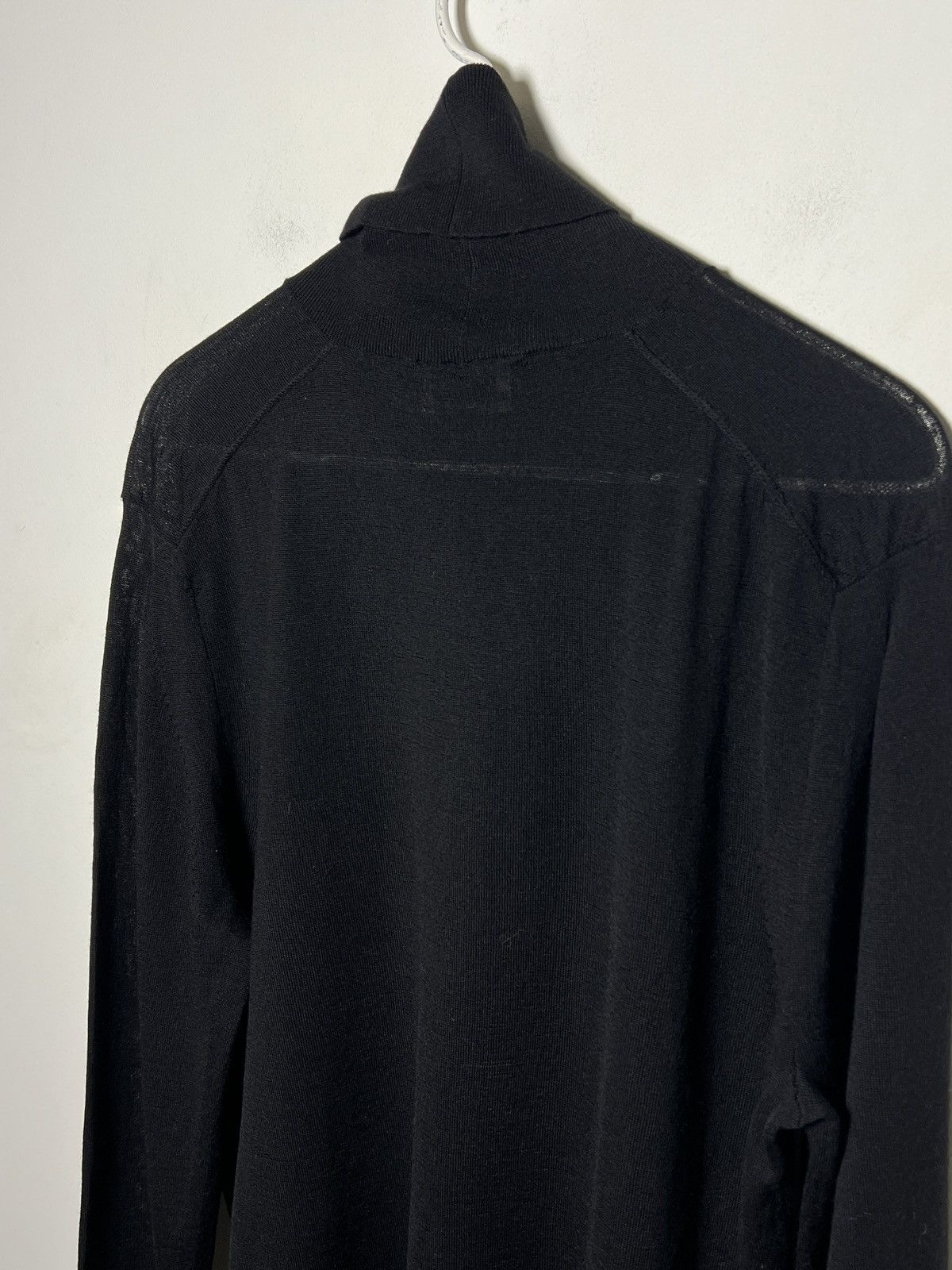 Acne Studios acne studios y2k black wool turtleneck Size US L / EU 52-54 / 3 - 7 Thumbnail