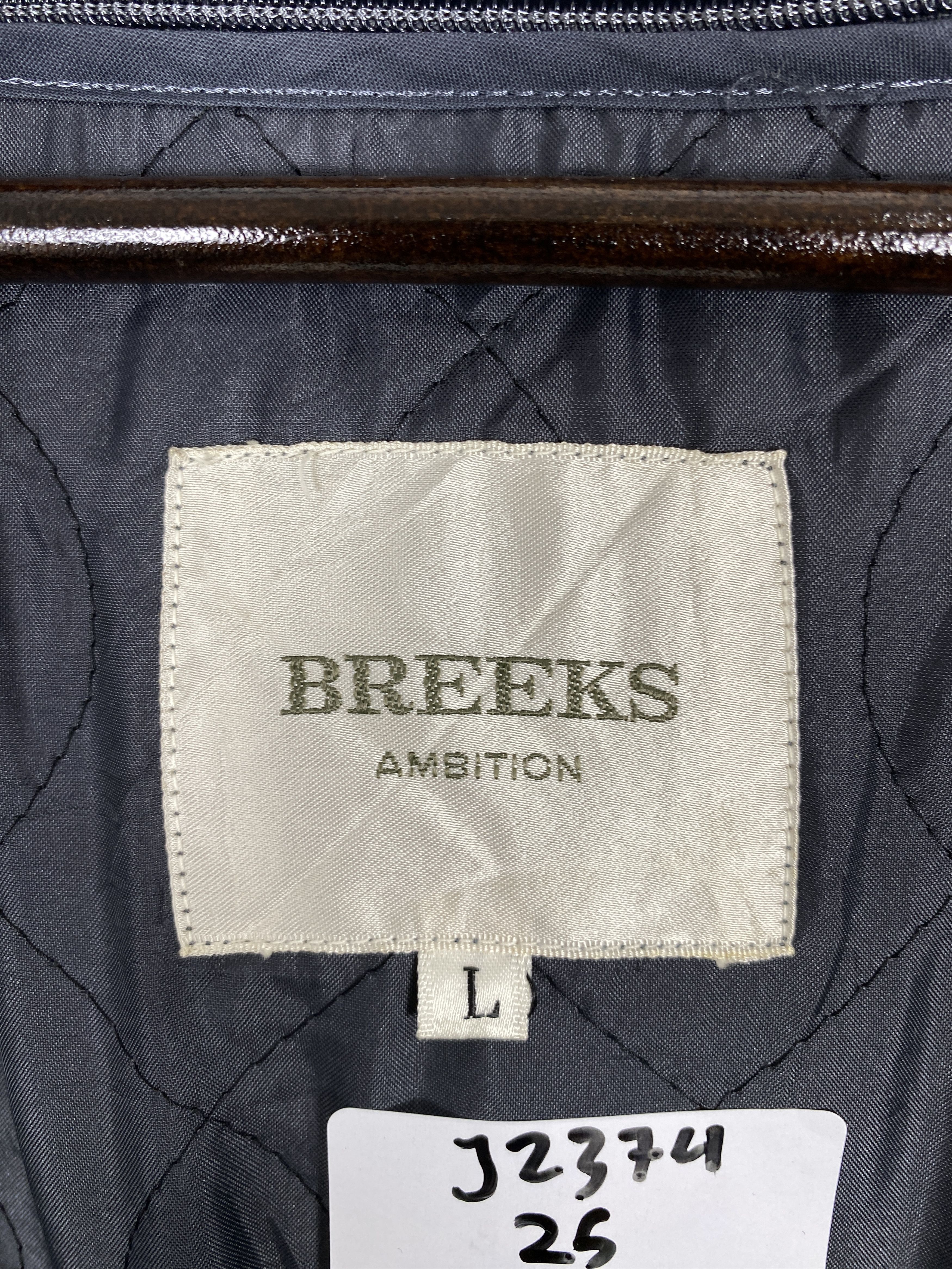 Japanese Brand Vintage Breeks Ambition Hoodie Quilted Lining Jacket J2374 Size US M / EU 48-50 / 2 - 9 Thumbnail