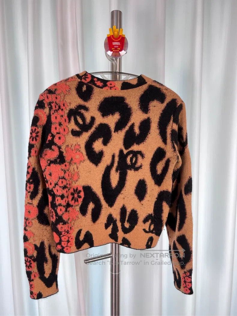 Chanel Chanel 23 pink-brown iced tea full-print sweaters Size XS / US 0-2 / IT 36-38 - 2 Thumbnail