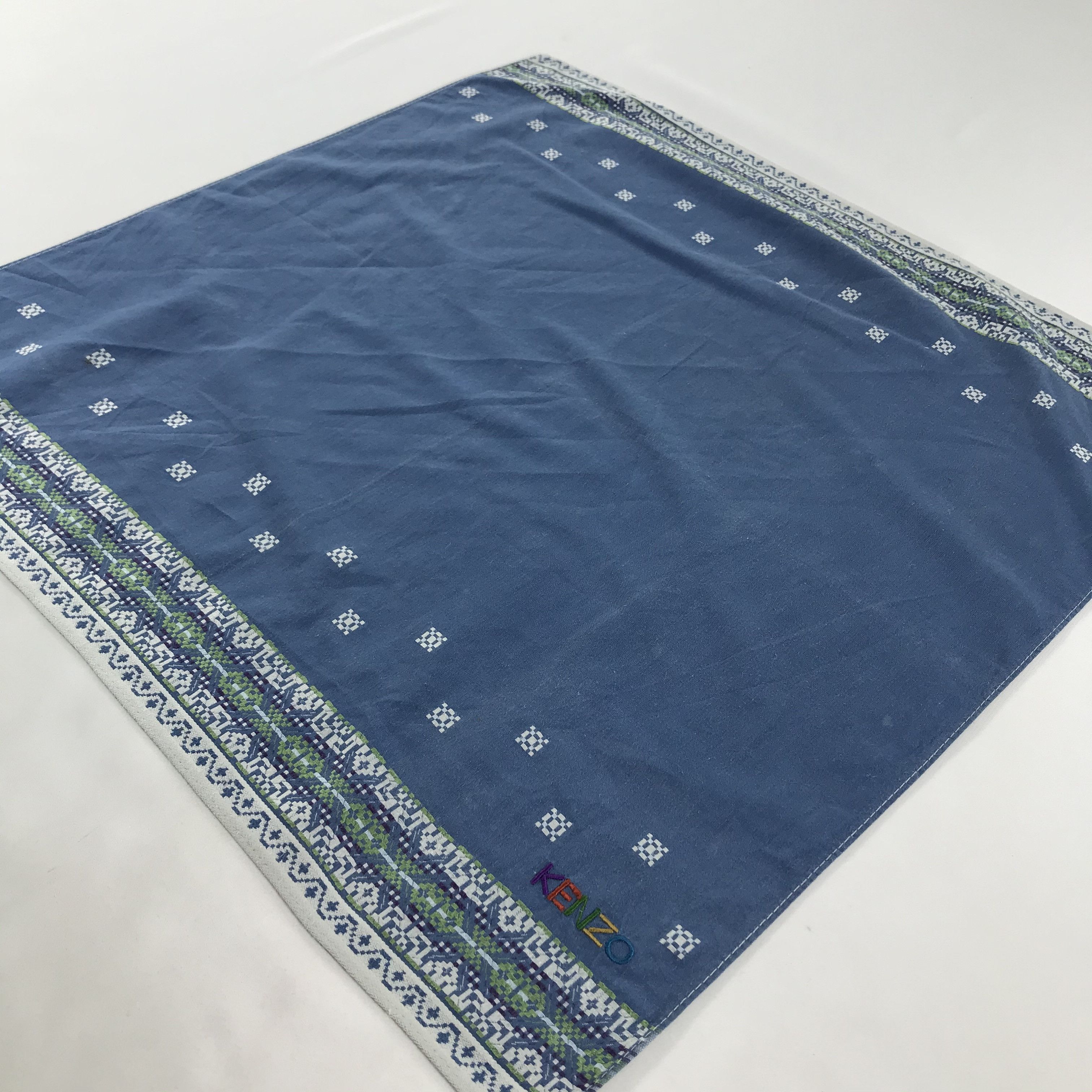 Kenzo × Vintage Kenzo Bandana / Handkerchief / Neckerchief - S1879 Size ONE SIZE - 2 Thumbnail