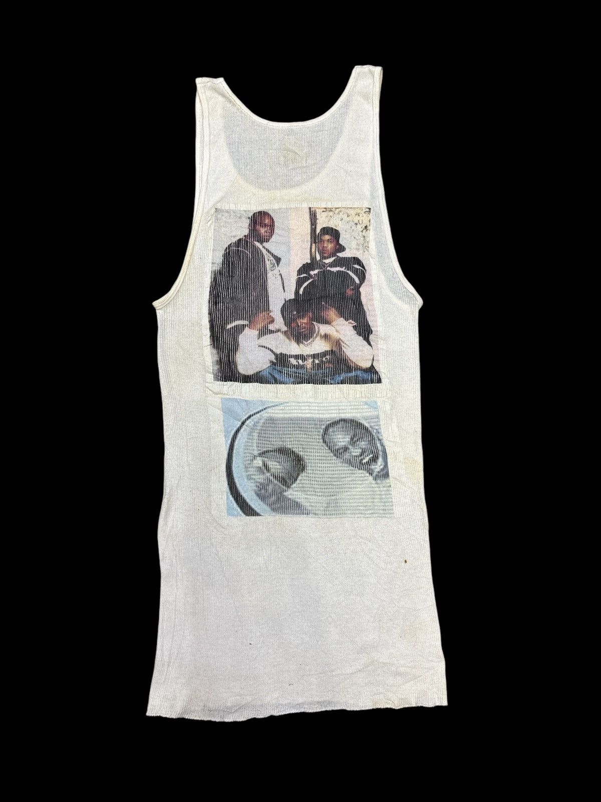 Band Tees VINTAGE 1990s EAST COAST TUPAC NWA SINGLET Size US L / EU 52-54 / 3 - 2 Thumbnail