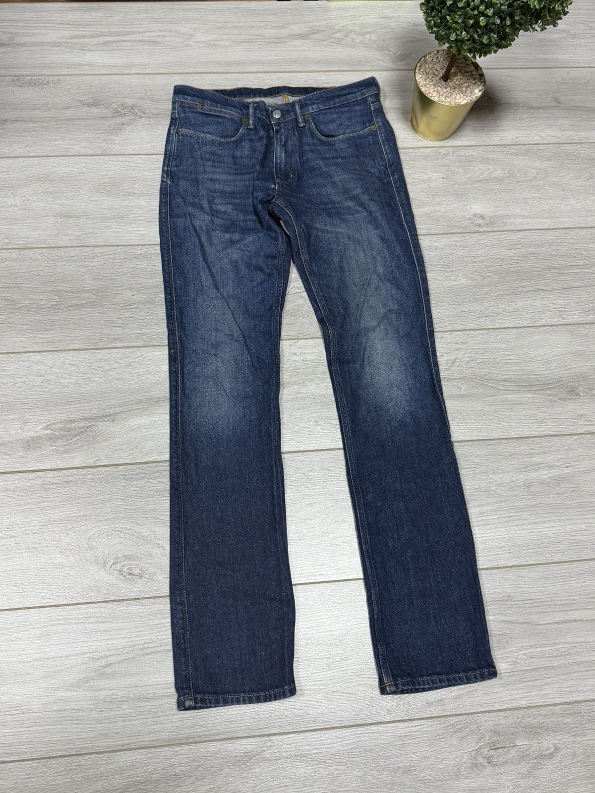 Acne Studios Acne Studios vintage jeans max dark blue Stockholm Size US 32 / EU 48 - 7 Thumbnail