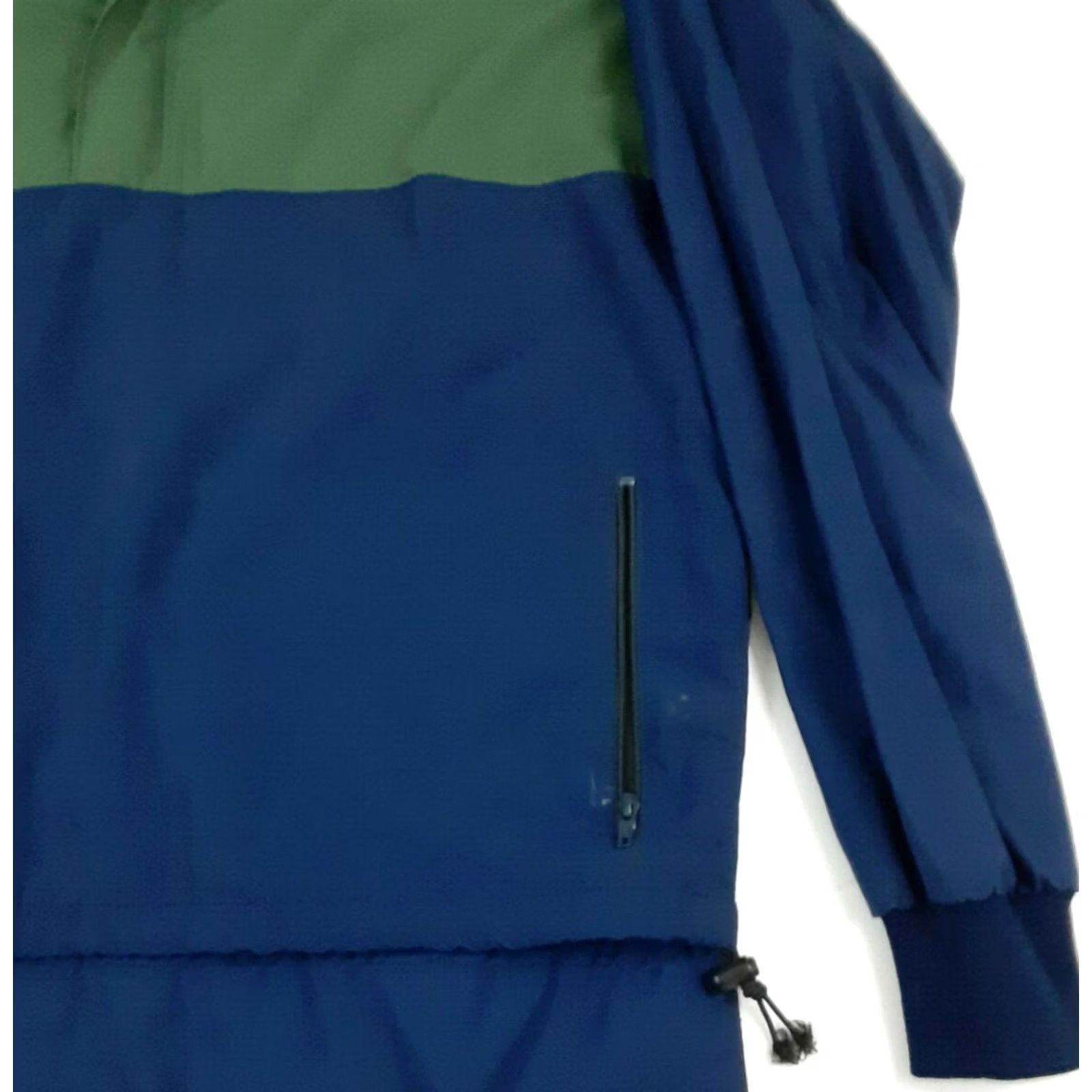 Vintage VINTAGE Sew Sporty Rowing Jacket Green-Blue Large 1/4 Zip Shirt Mens 80s Windbreaker Size US L / EU 52-54 / 3 - 5 Thumbnail