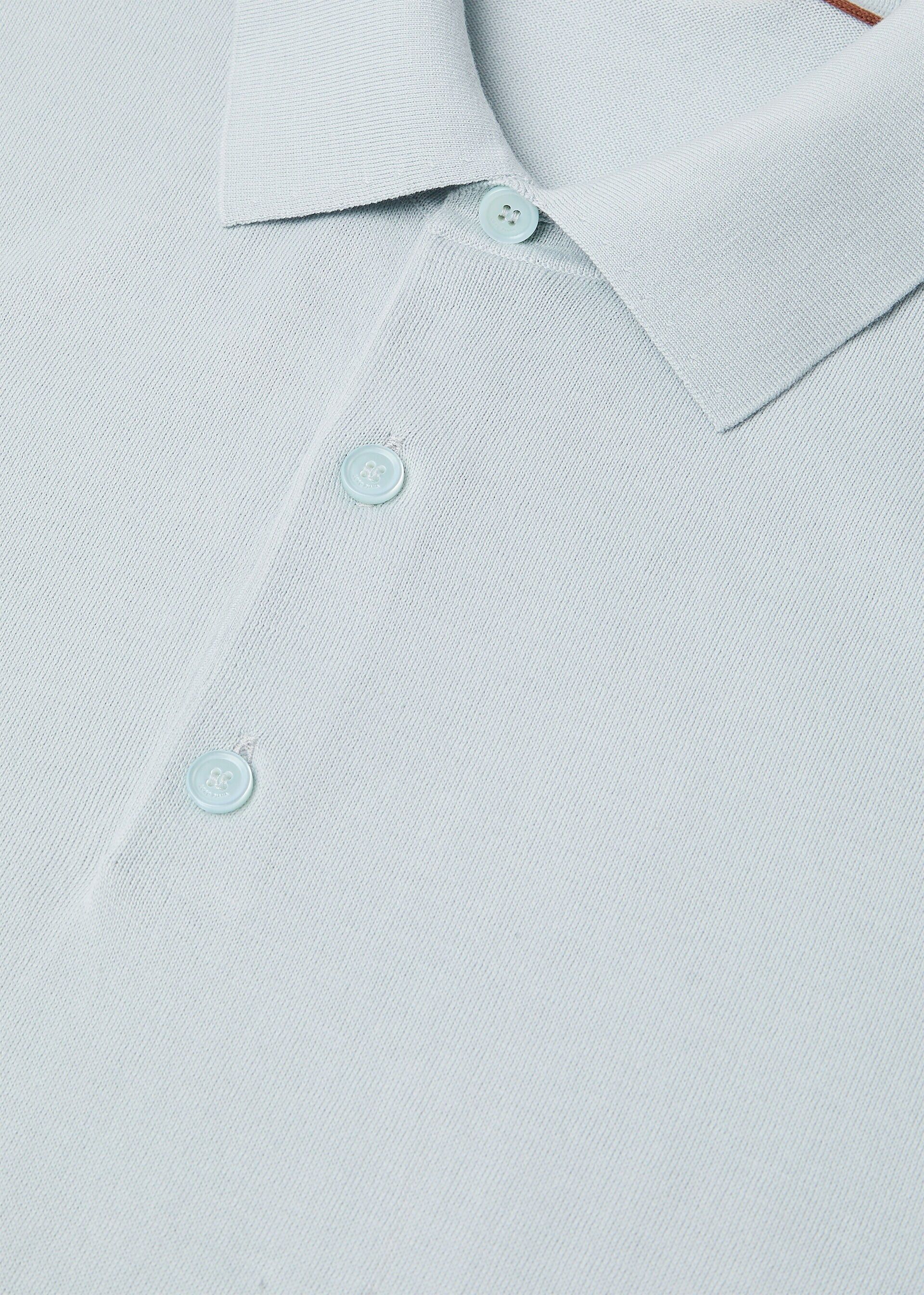 Loro Piana os11x0226 FAO9908 Polo Shirt in Niagara Water Size US L / EU 52-54 / 3 - 7 Thumbnail