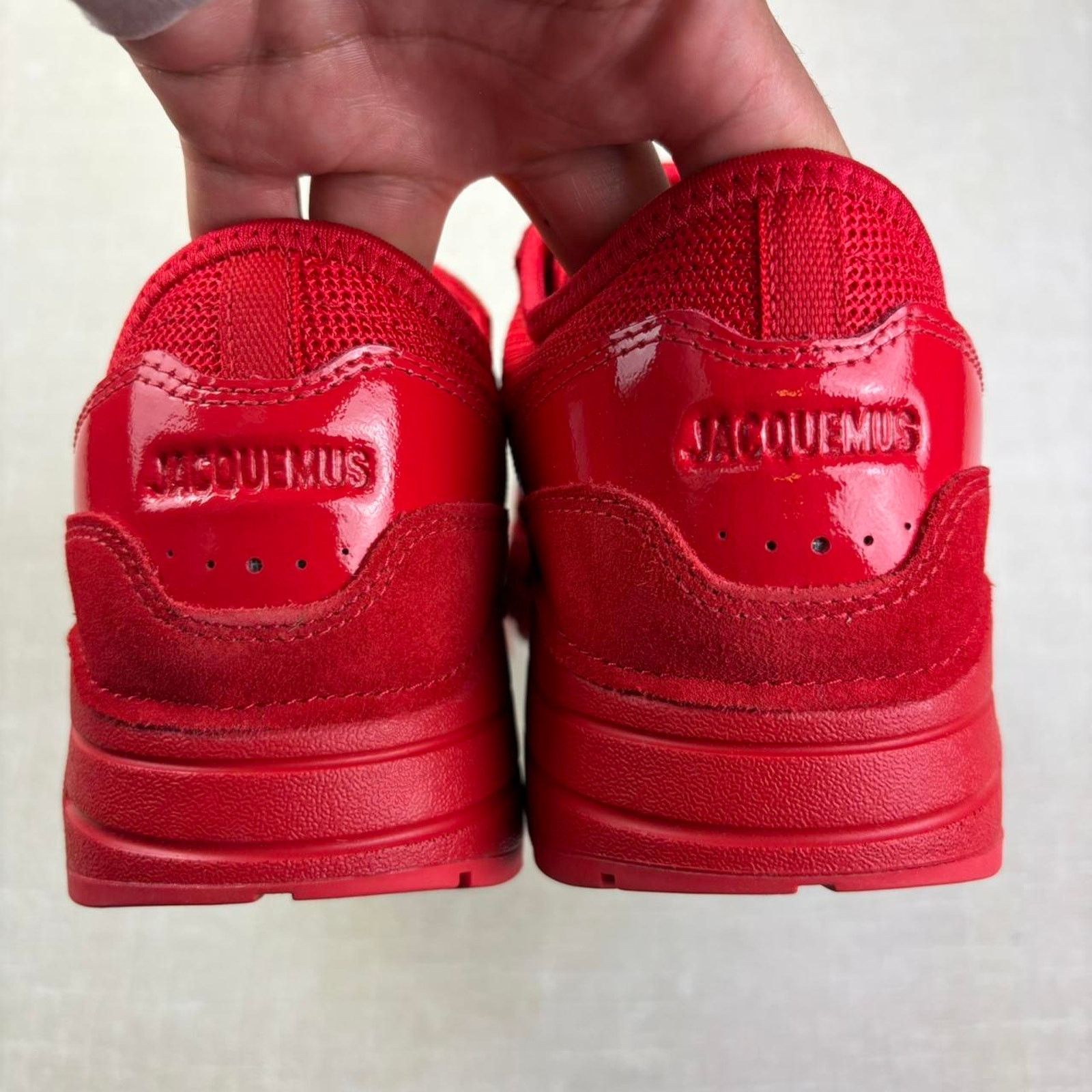 Jacquemus ❤️ Jacquemus x Nike Air Max 1 '86 "Mystic Red" 12M Size US 12 / EU 45 - 6 Thumbnail