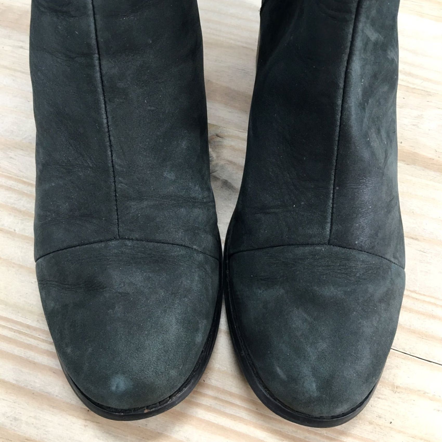 Toms TOMS Esme Boots Womens 8.5 Black Leather Chelsea Ankle Bootie Comfort Cushioned Flat Heel Mid-Block Str Bootie - Casual Shoes Womens Size US 9 / IT 39 - 6 Thumbnail