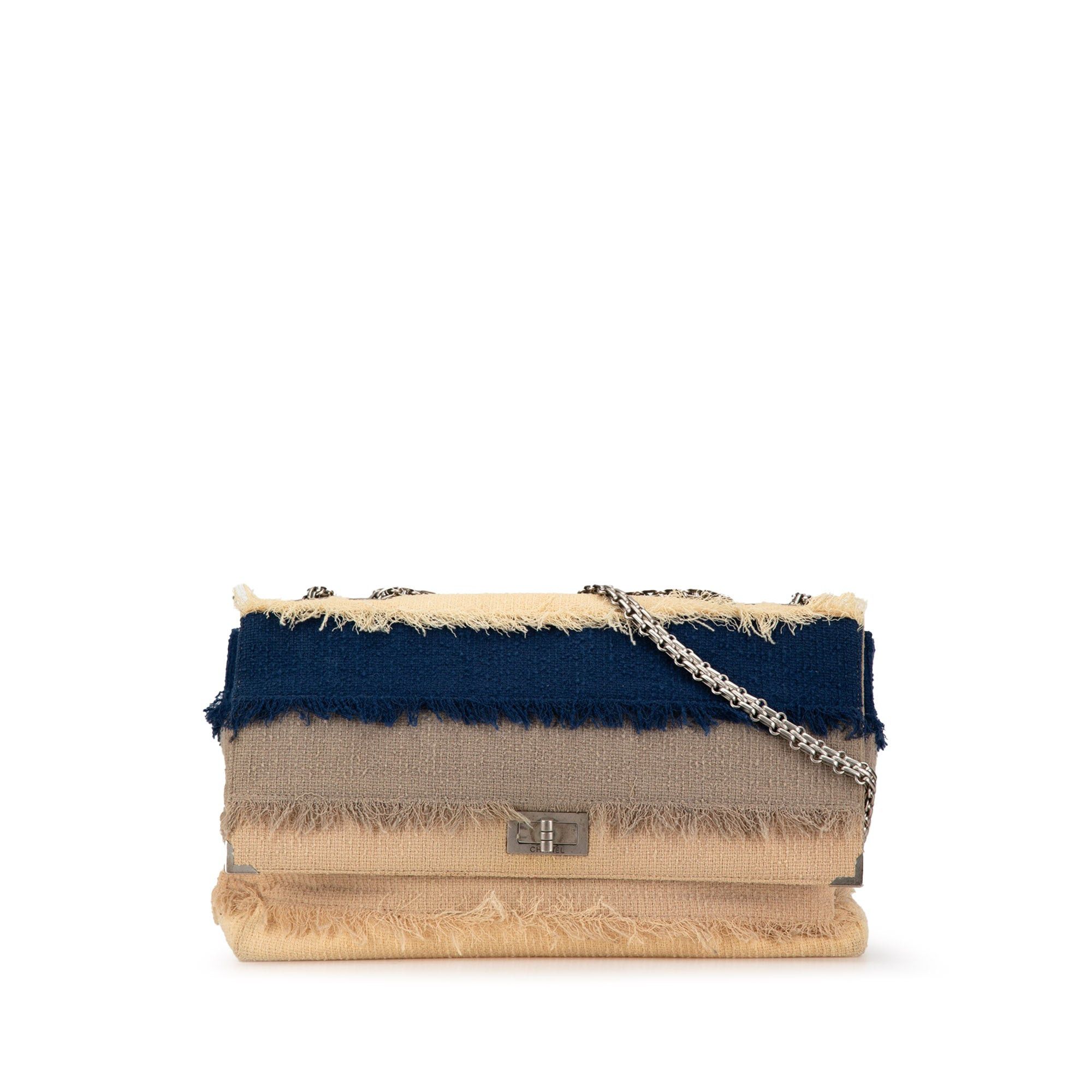 Chanel Chanel Reissue 2.55 Hemp and Linen Chain Flap Brown Size ONE SIZE - 1 Thumbnail