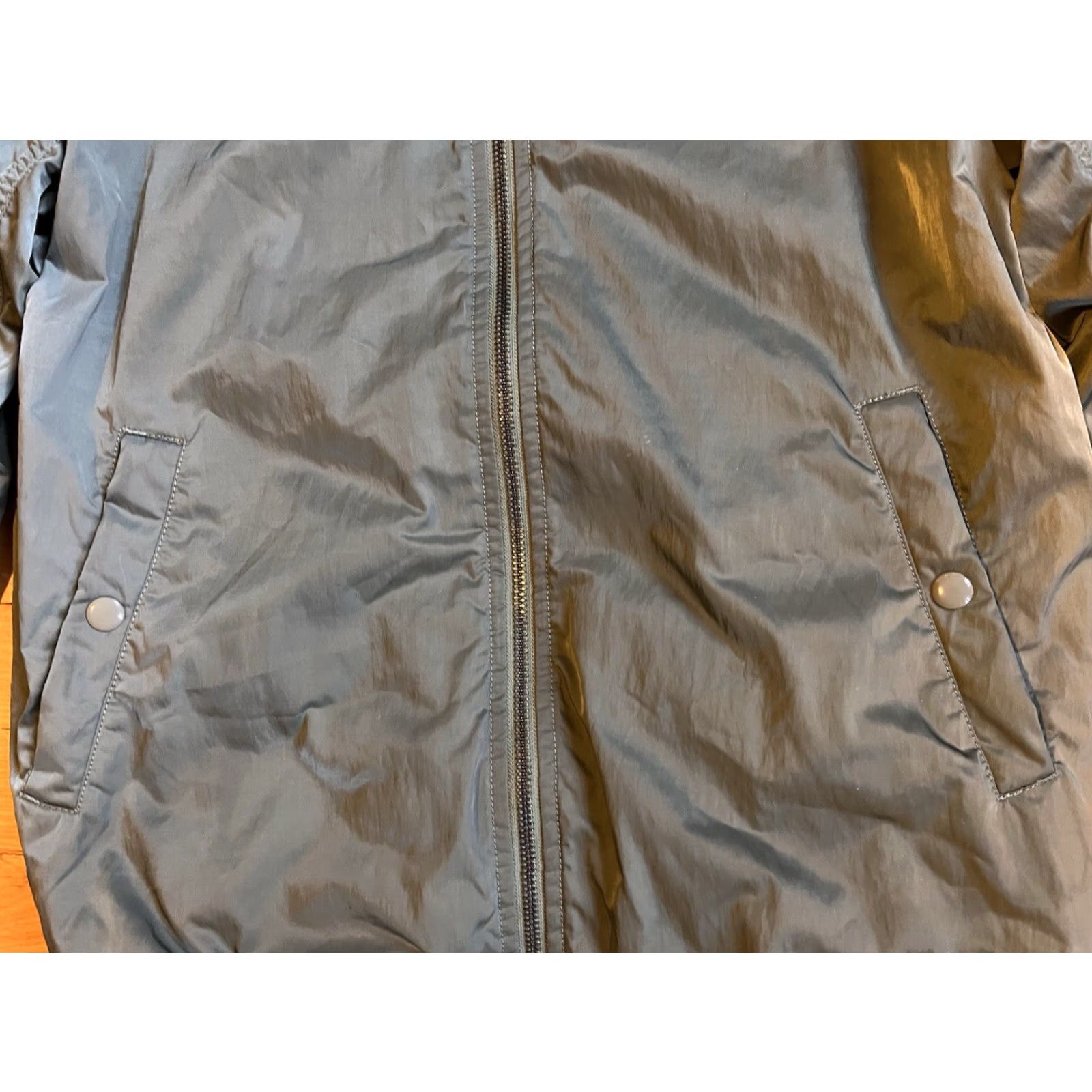 Ralph Lauren Ralph Lauren Denim & Supply Bomber Jacket Mens Small Army Green Shirt Size US S / EU 44-46 / 1 - 3 Thumbnail