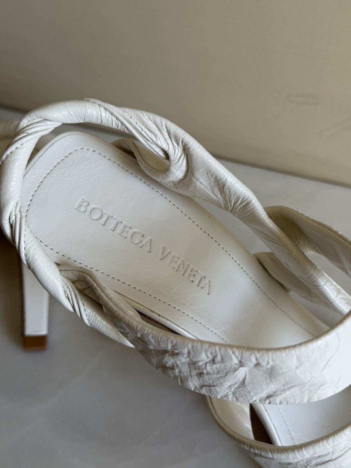Bottega Veneta Bottega Veneta Nappa Leather Slingbacks Size US 6.5 / IT 36.5 - 13 Thumbnail