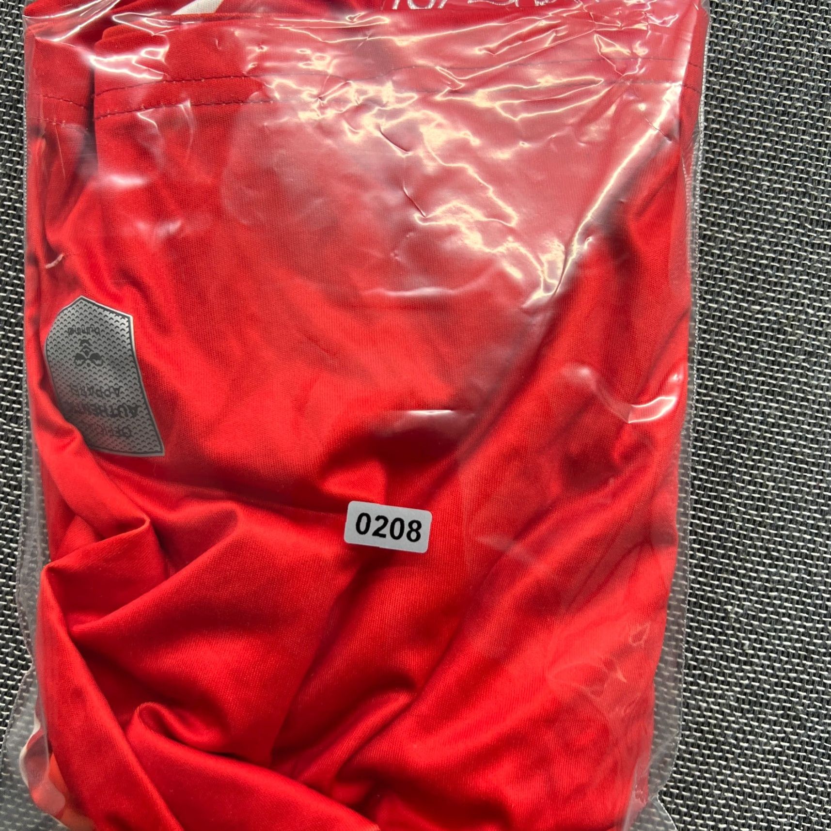 Hummel Denmark 2023 2024 Home Rasmus Højlund Hummel Shirt Mens 2XL Red Football Jersey Shirt Size US XXL / EU 58 / 5 - 2 Thumbnail