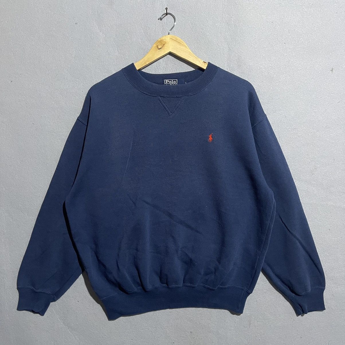 Polo Ralph Lauren Vintage 1990s Polo by Ralph Lauren Crewneck Sweatshirt Size US L / EU 52-54 / 3 - 1 Thumbnail