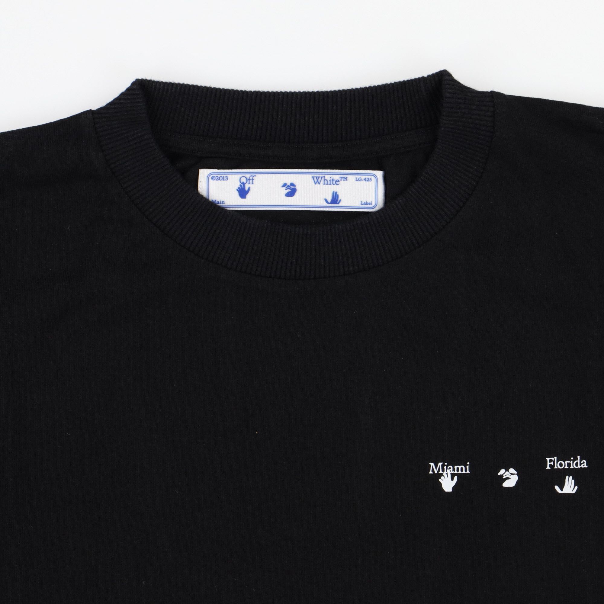 Off-White Black Miami Exclusive Arrows T-Shirt Size US S / EU 44-46 / 1 - 4 Thumbnail