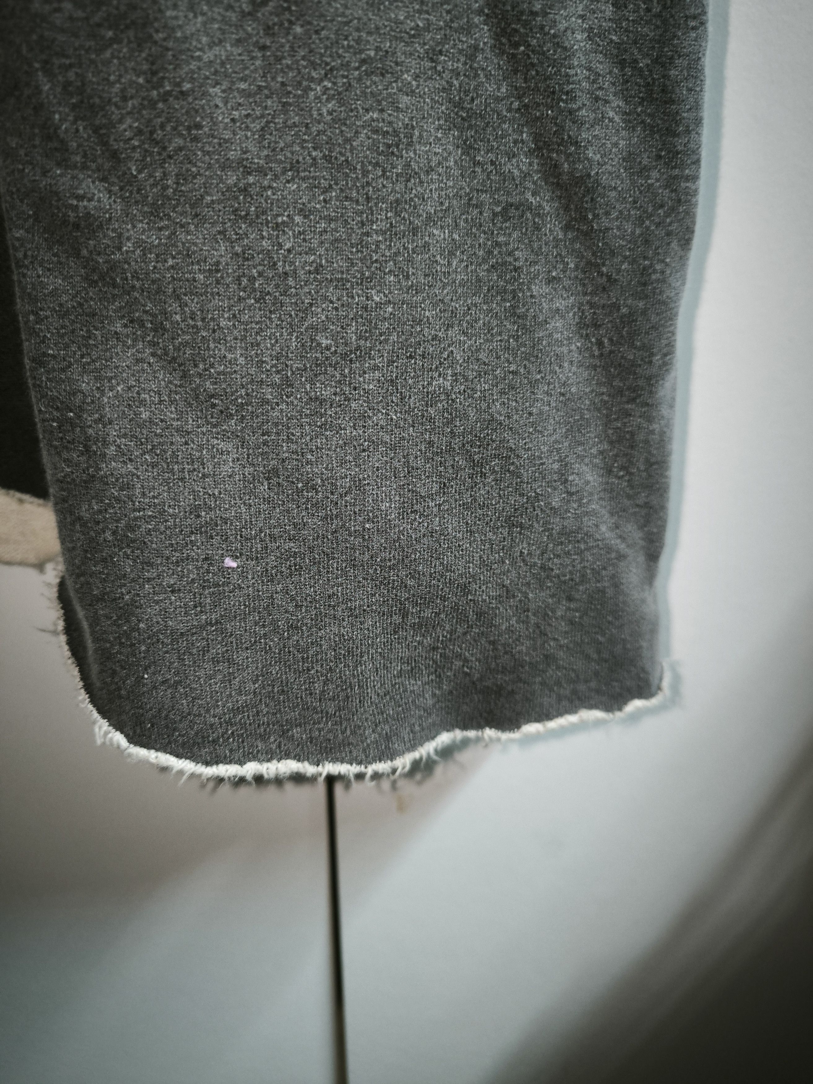 Comme des Garcons Junya Watanabe AD1993 Gray Sweat Size 34" / US 12 / IT 48 - 14 Thumbnail