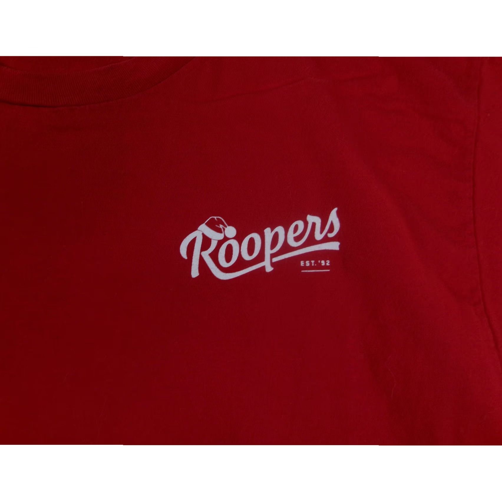 Port & Company Roopers Shirt Mens Large Red Promotional EST 1946 Americana Beer Maine Santa Shirt Size US L / EU 52-54 / 3 - 2 Thumbnail