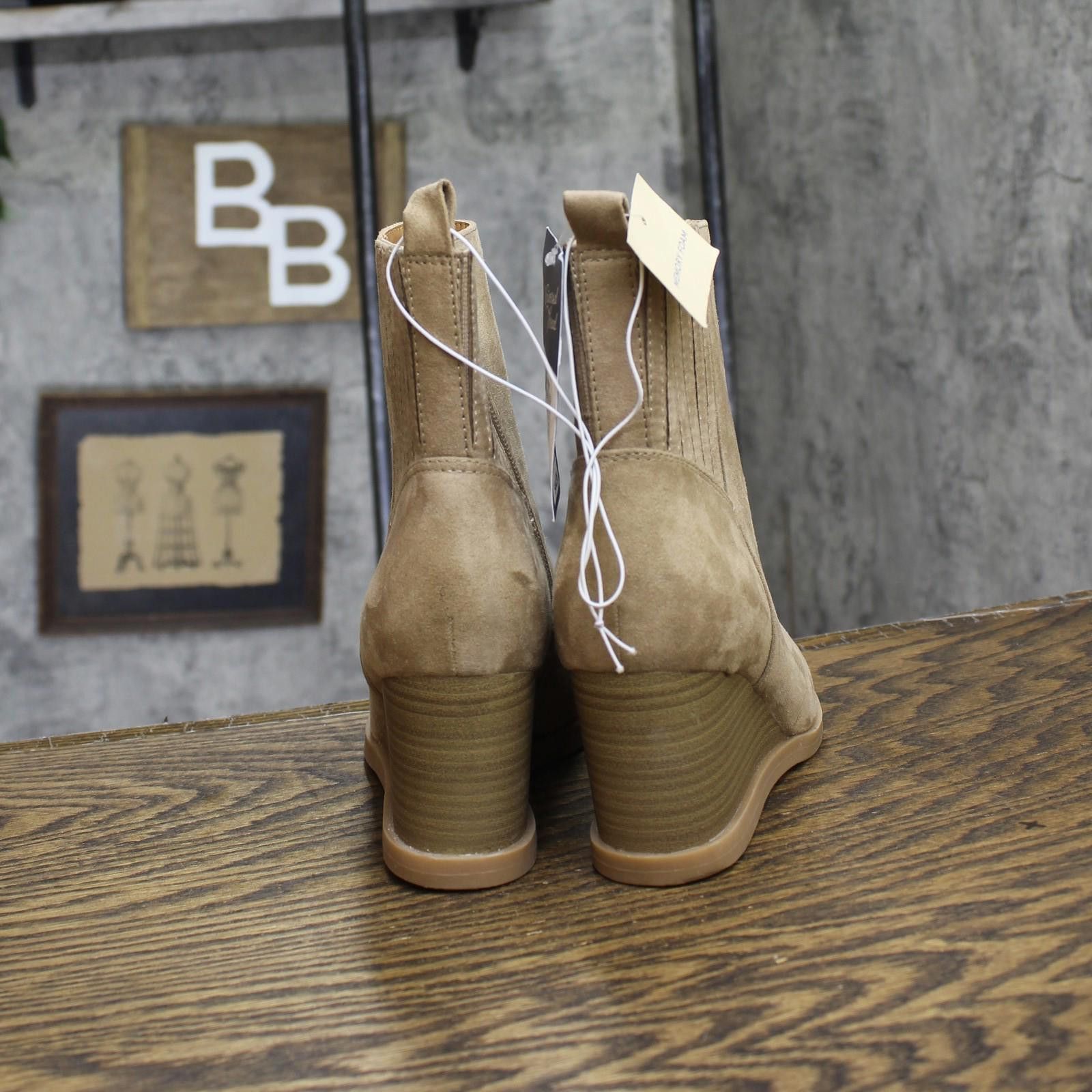 Other Universal Thread Womens Winter Boots 88375523 Taupe Brown 6m Size US 6 / IT 36 - 4 Thumbnail
