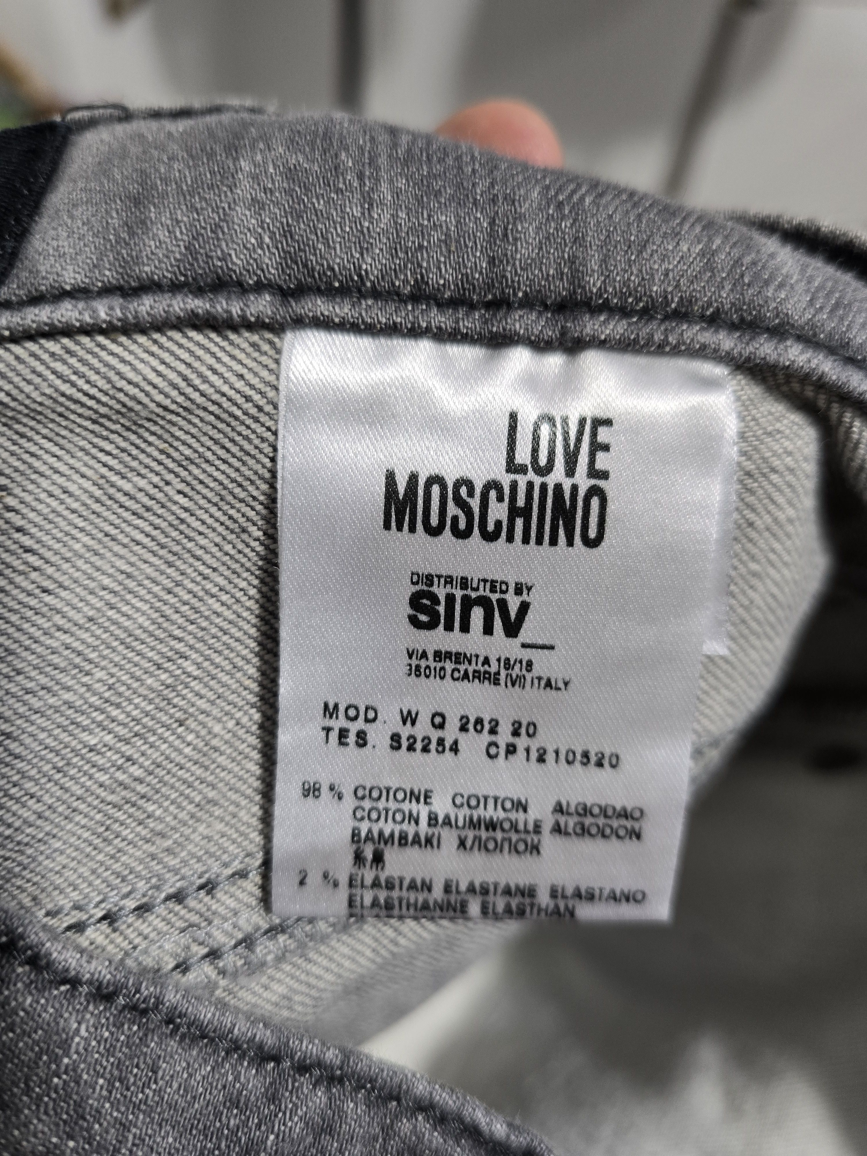 Love Moschino × Moschino MOSCHINO jeans women size small w27 never worn Size 27" / US 4 / IT 40 - 9 Thumbnail