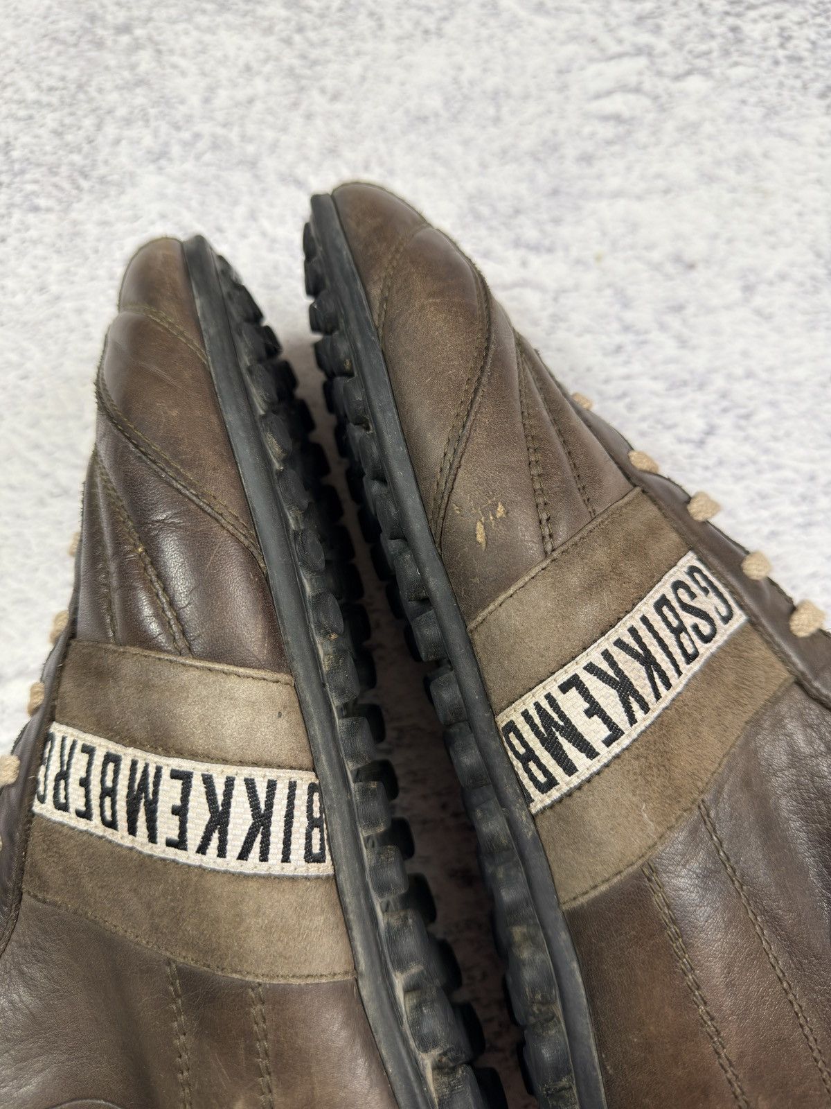 Dirk Bikkembergs RARE Dirk Bikkembergs Track & Field High Top Leather Sneaker Size US 8 / EU 41 - 13 Thumbnail