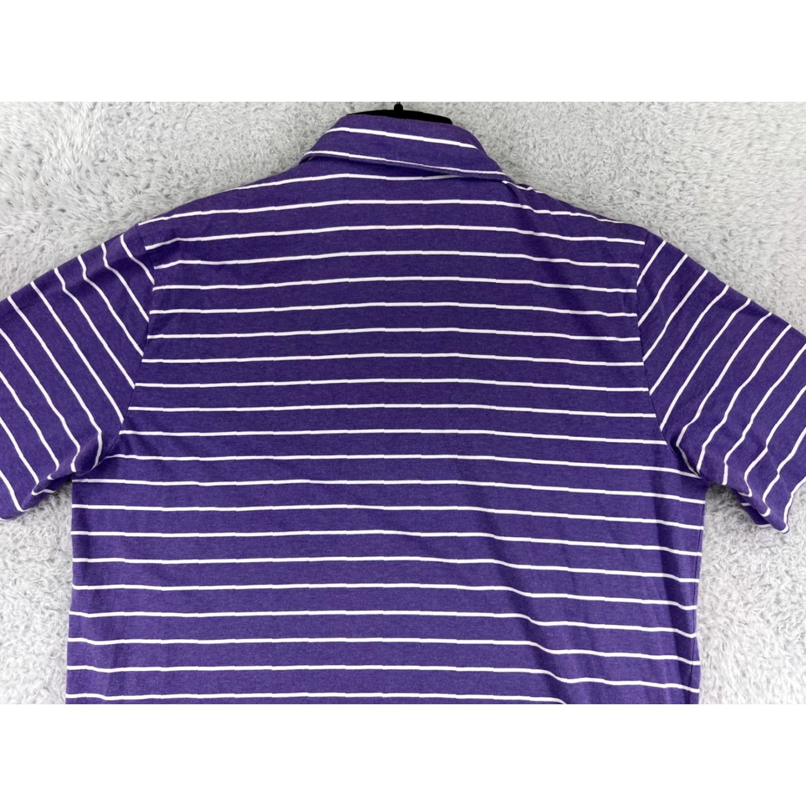 Ralph Lauren Ralph Lauren Polo Shirt Mens Large Purple Polo Shirt Collared Embroidered Logo Golf Sports Knit Cotton Short Sleeve Shirt Size US L / EU 52-54 / 3 - 7 Thumbnail