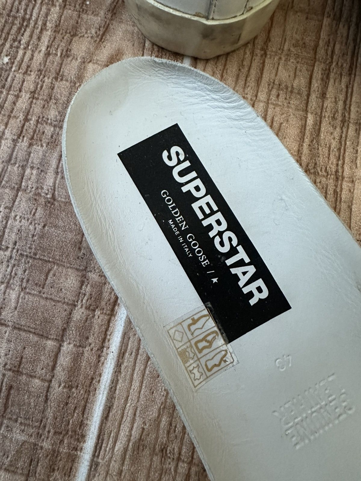 Golden Goose Golden Goose ‘Have a Golden Day’ White Leather/Suede Lowtops Size US 10 / EU 43 - 22 Thumbnail