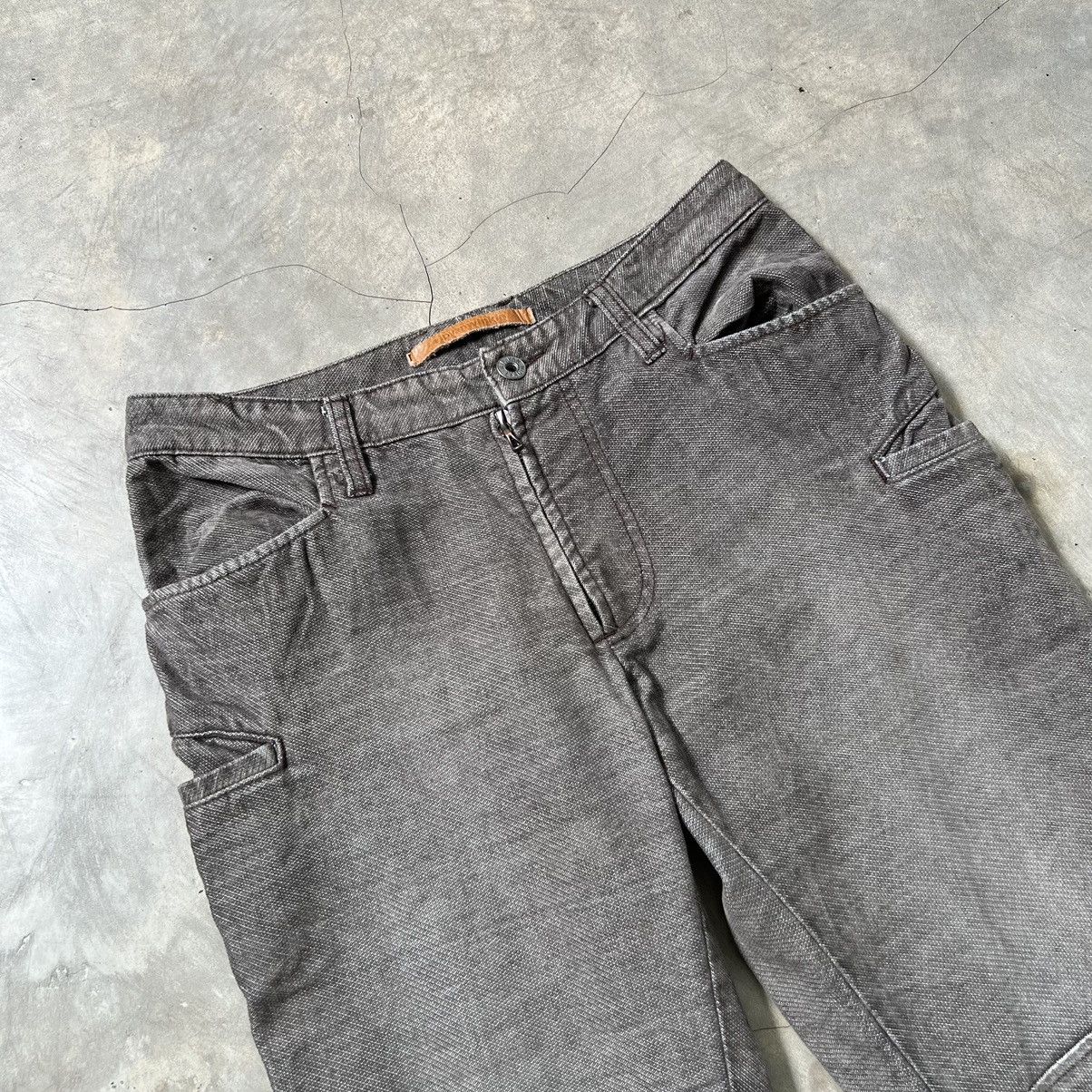 RIPVANWINKLE Rip Van Winkle Bottom Cargo Flared Pants Size US 30 / EU 46 - 3 Thumbnail