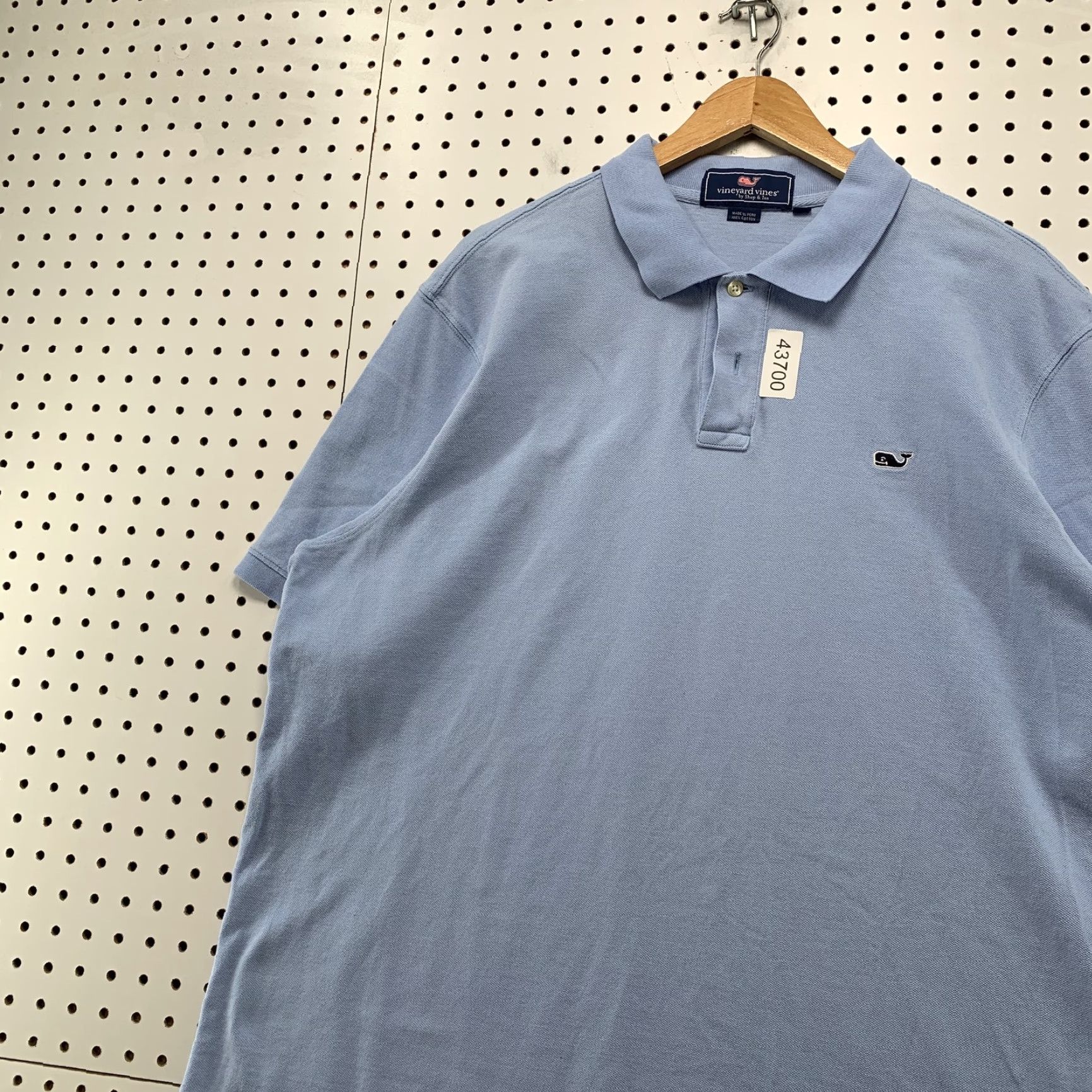 Vineyard Vines Vineyard Vines Polo Shirt Blue Short Sleeve Collared Button XL Made Peru Polo Men XL Blue Preppy 90s? Size US XL / EU 56 / 4 - 2 Thumbnail