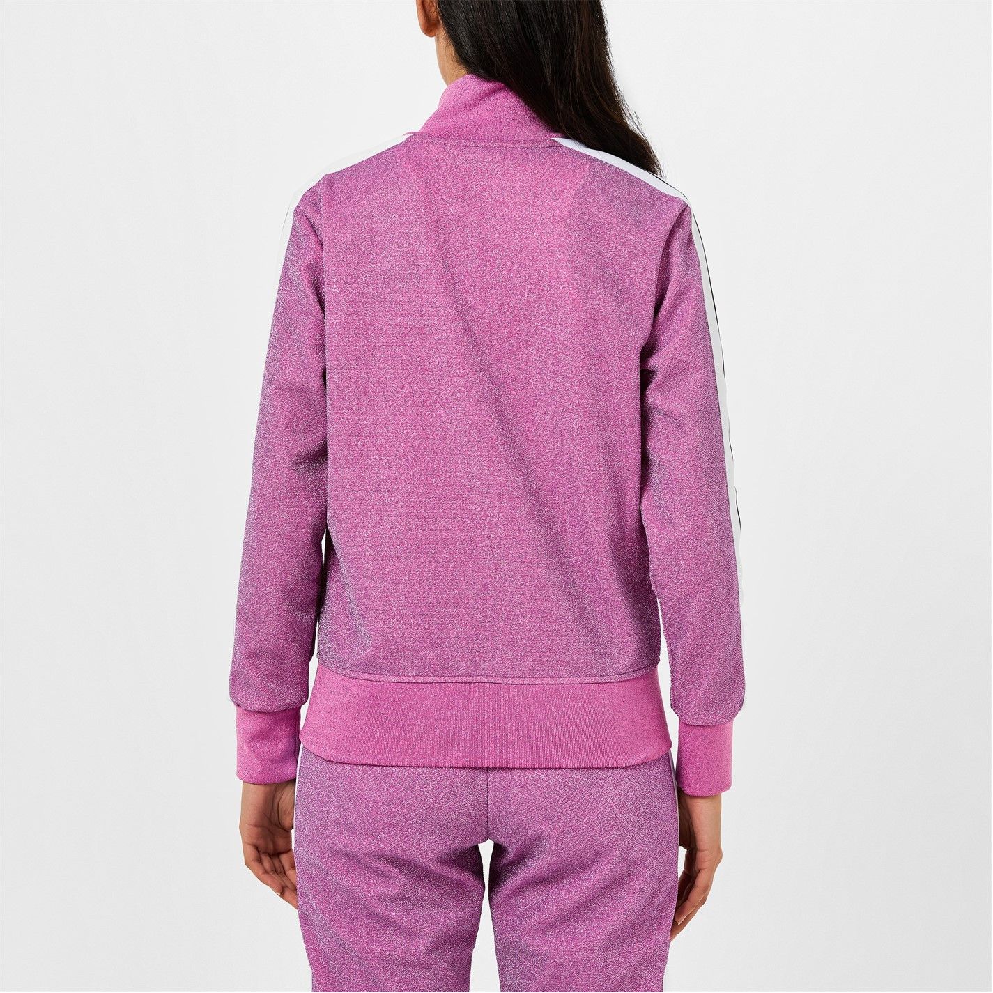 Palm Angels o1g2r1mq0325 Track Zip Jacket in Pink & white Size L / US 10 / IT 46 - 5 Thumbnail