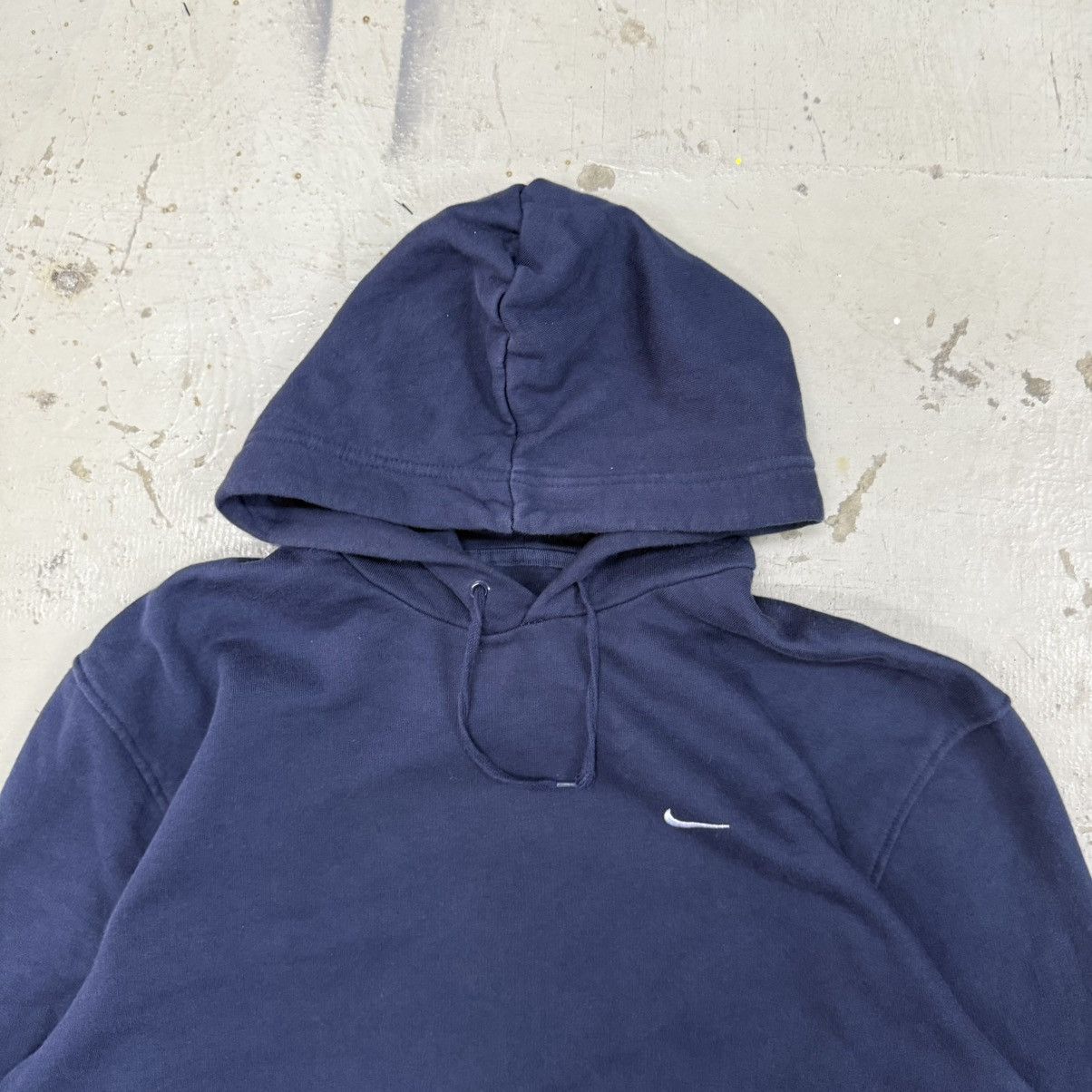 Nike × Vintage Vintage Nike Mini Swoosh Pullover Hoodie Flacko Size US L / EU 52-54 / 3 - 2 Thumbnail