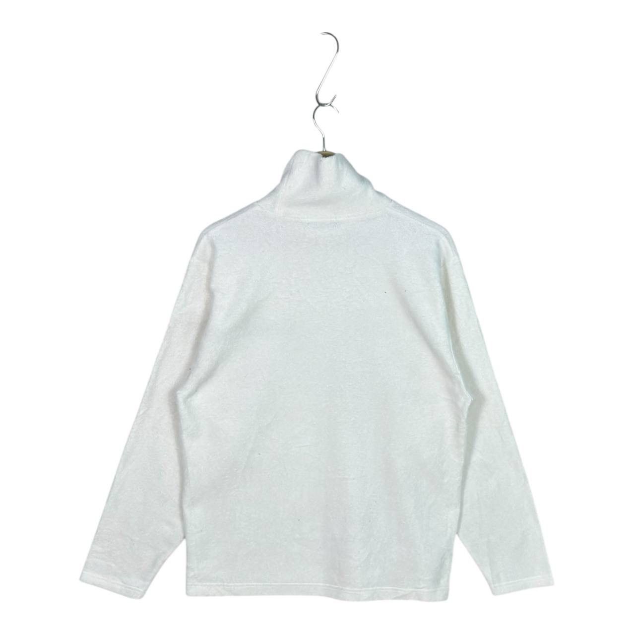 Salomon Salomon Vintage High Neck Fleece Sweater White Tech Gorpcore Size US M / EU 48-50 / 2 - 2 Thumbnail
