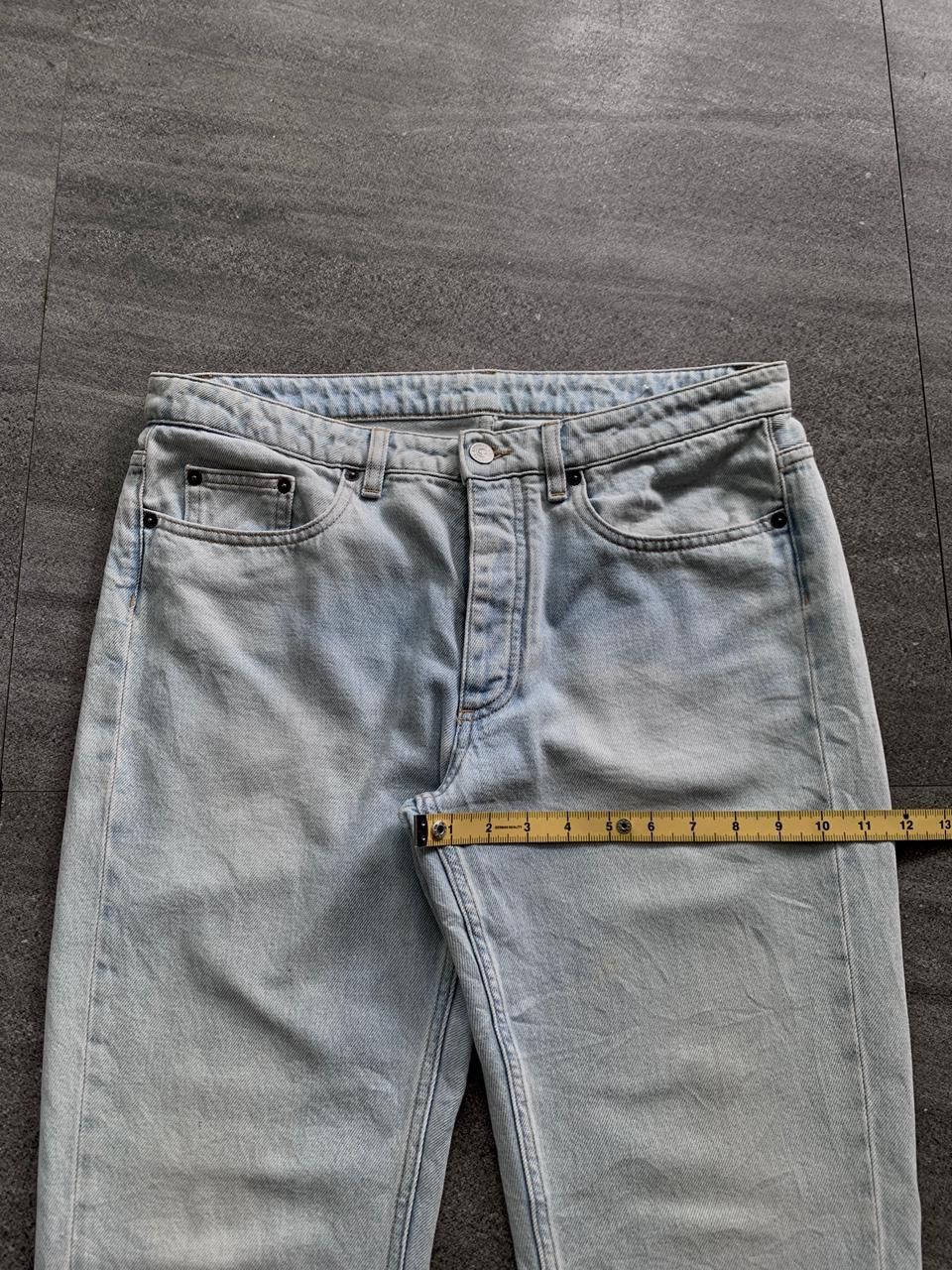 Maison Margiela FREE TAX! MM6 Flared Light Wash Denim Jeans Size US 29 - 19 Thumbnail