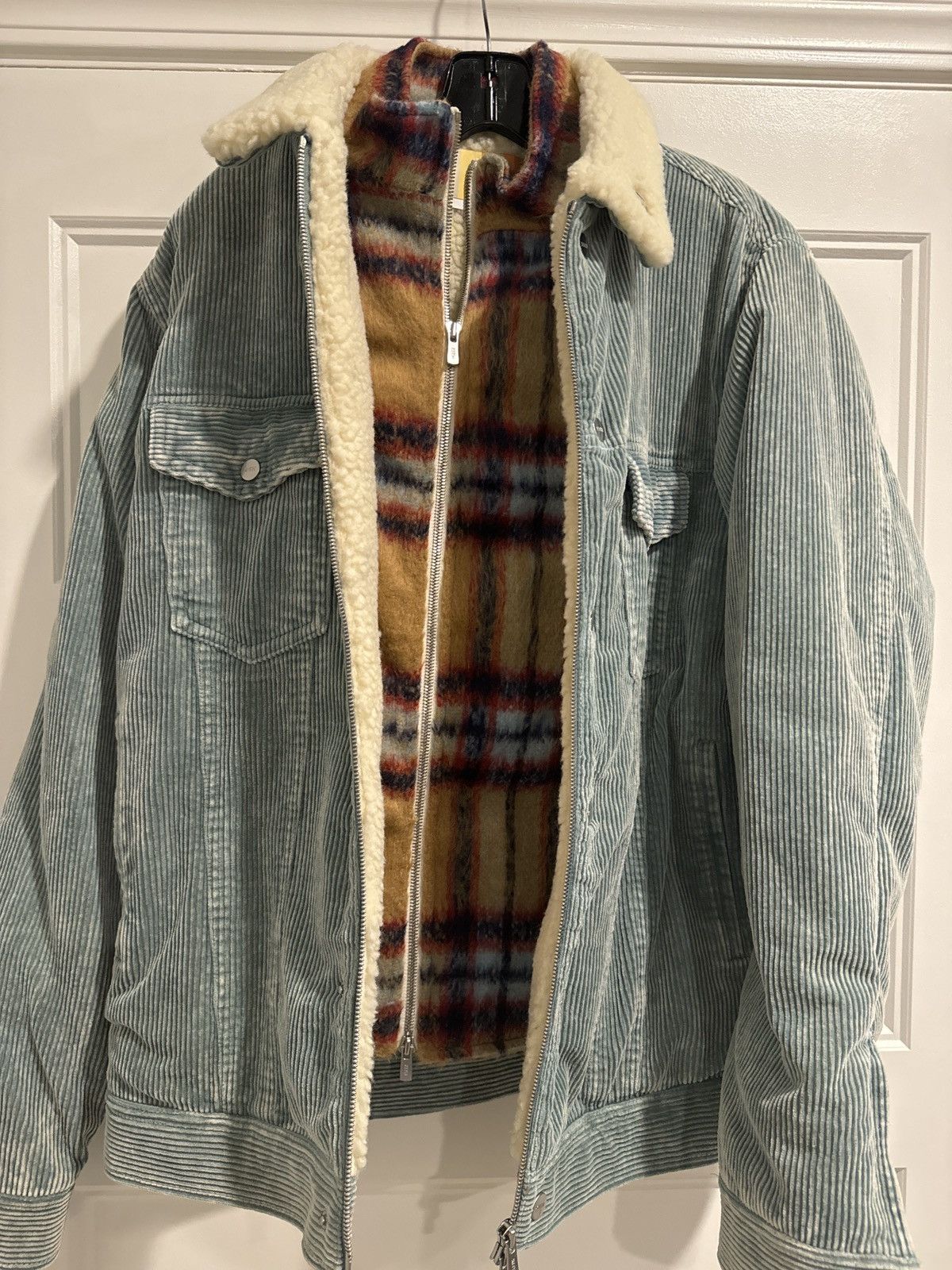Kith Kith denim double layer fur denim jacket Size US M / EU 48-50 / 2 - 2 Thumbnail